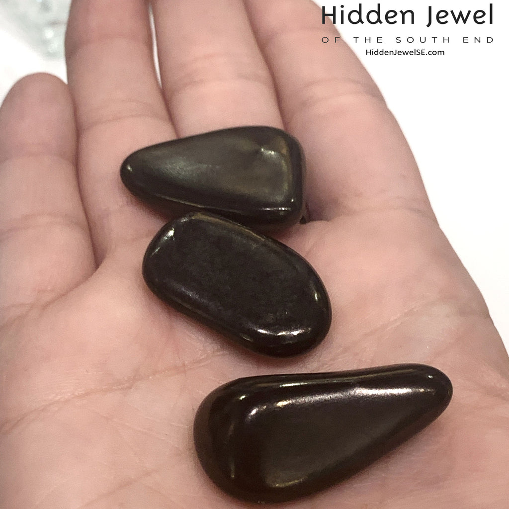 Shungite Tumbled Gemstones