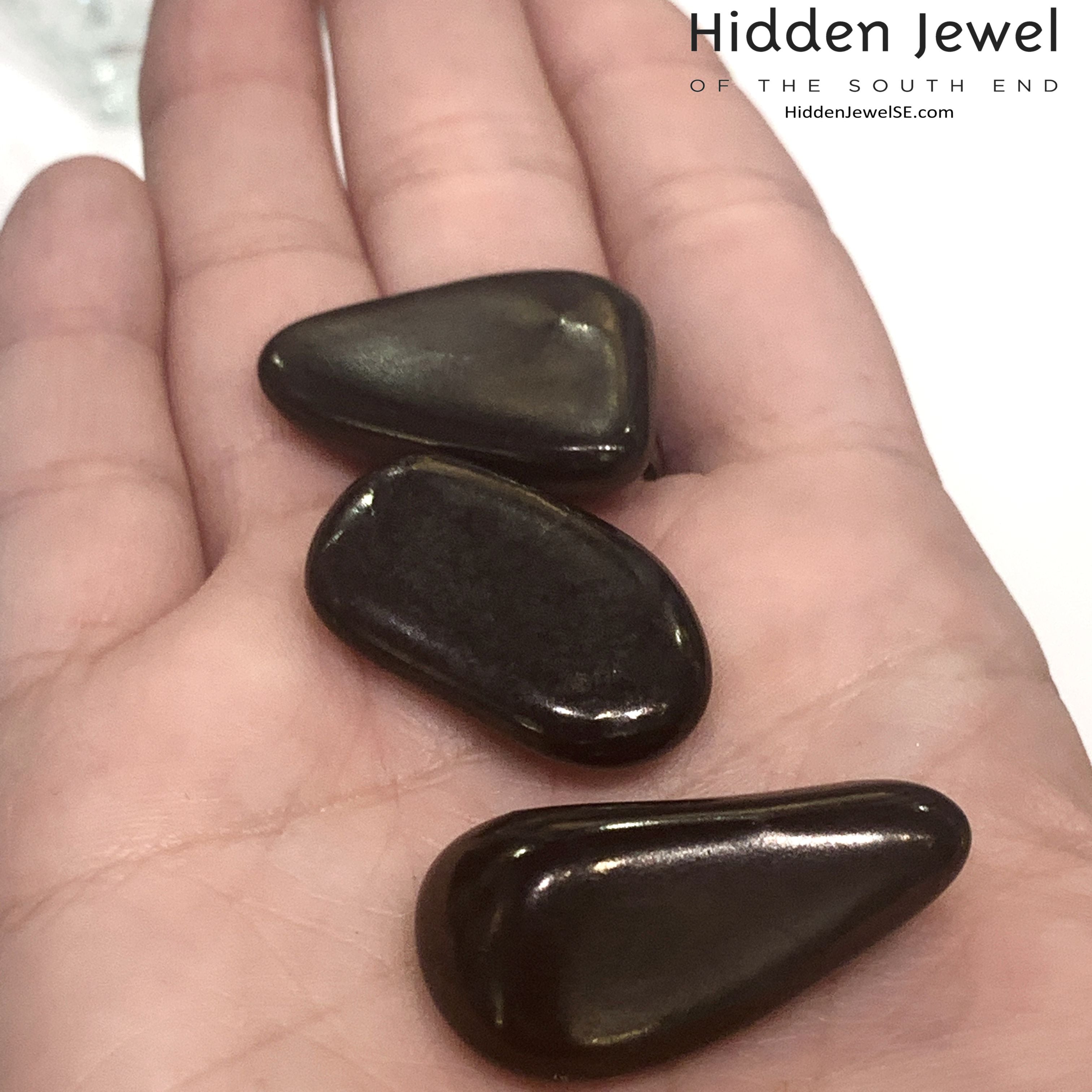 Shungite Tumbled Gemstones
