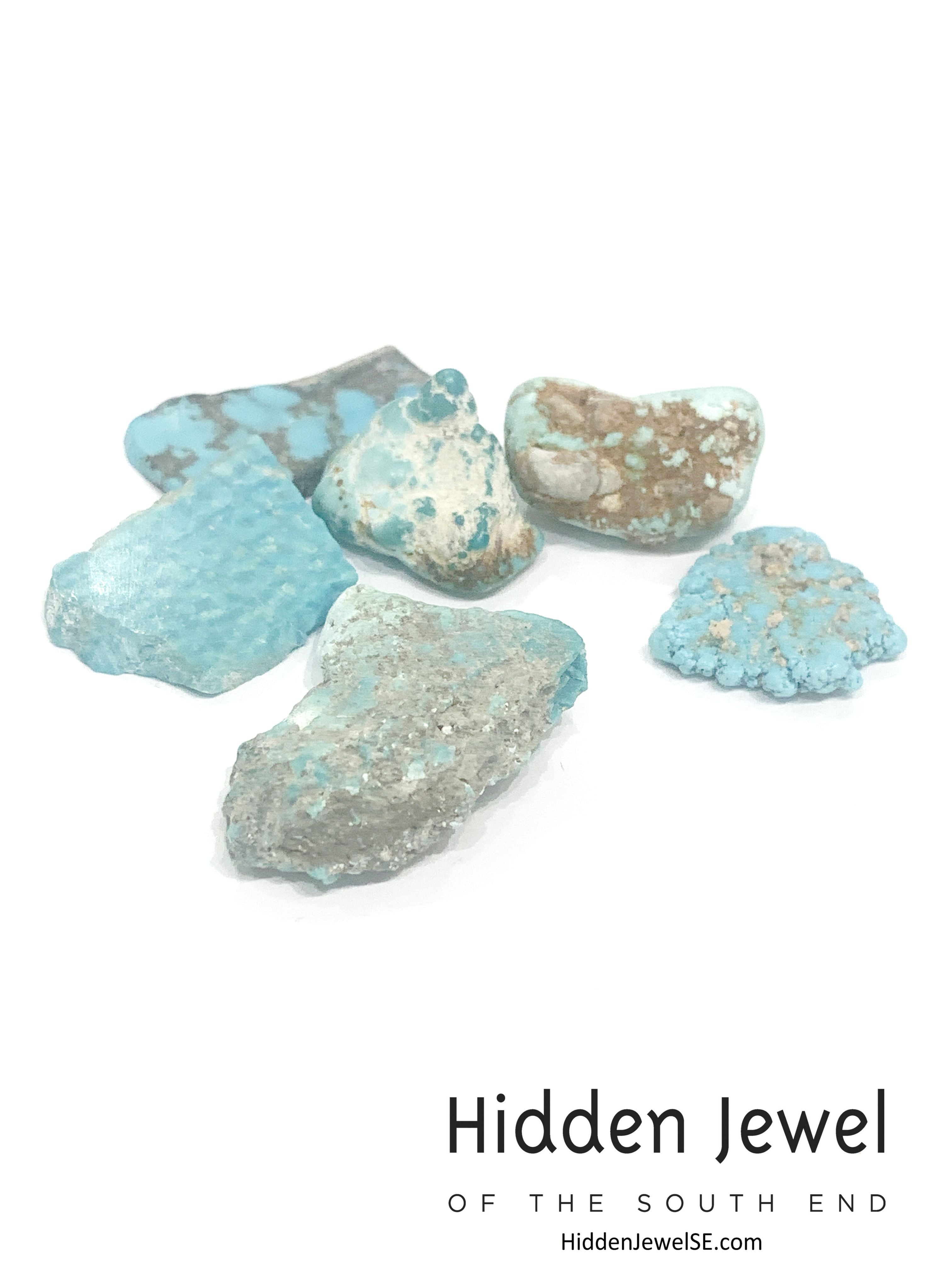 Turquoise Raw  Gemstone (Bisbee, Az)