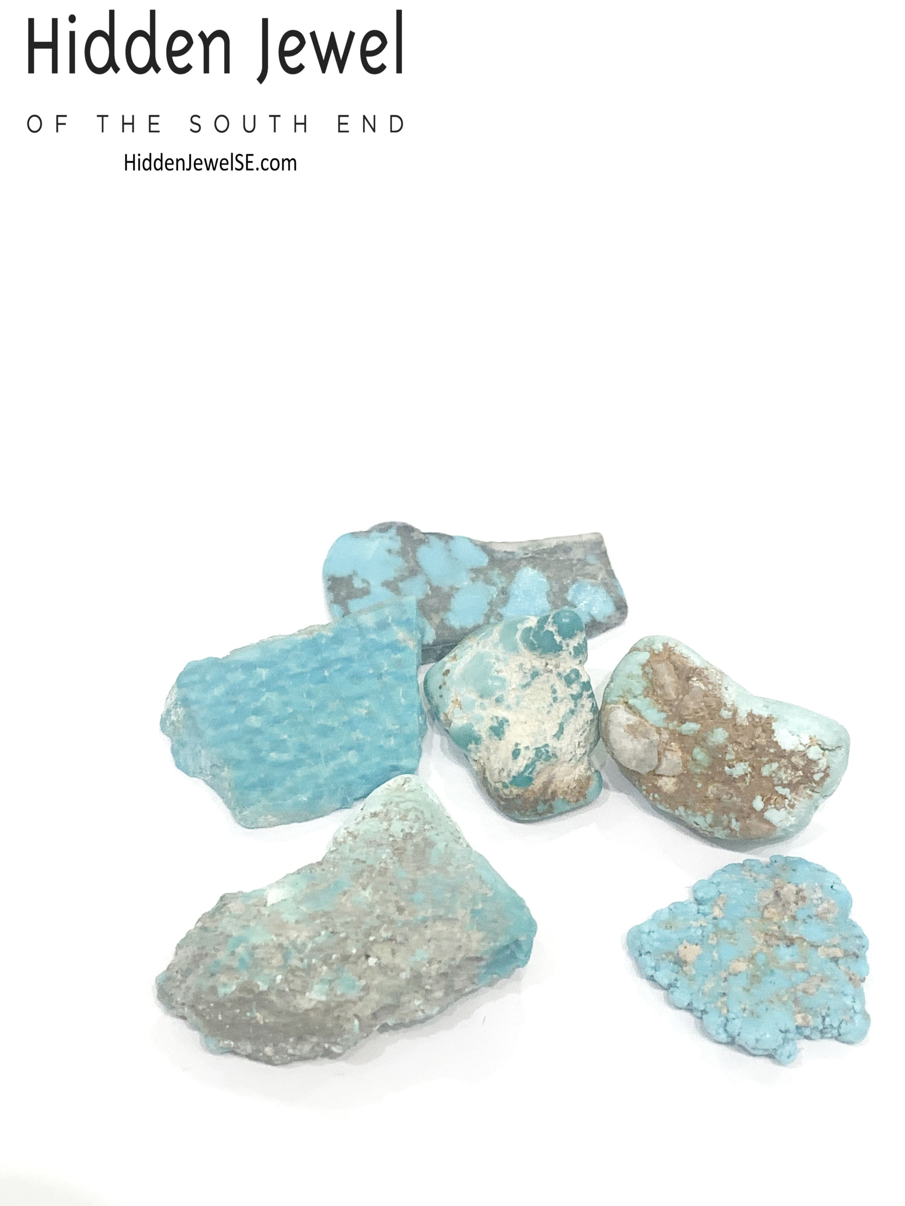 Turquoise Raw  Gemstone (Bisbee, Az)