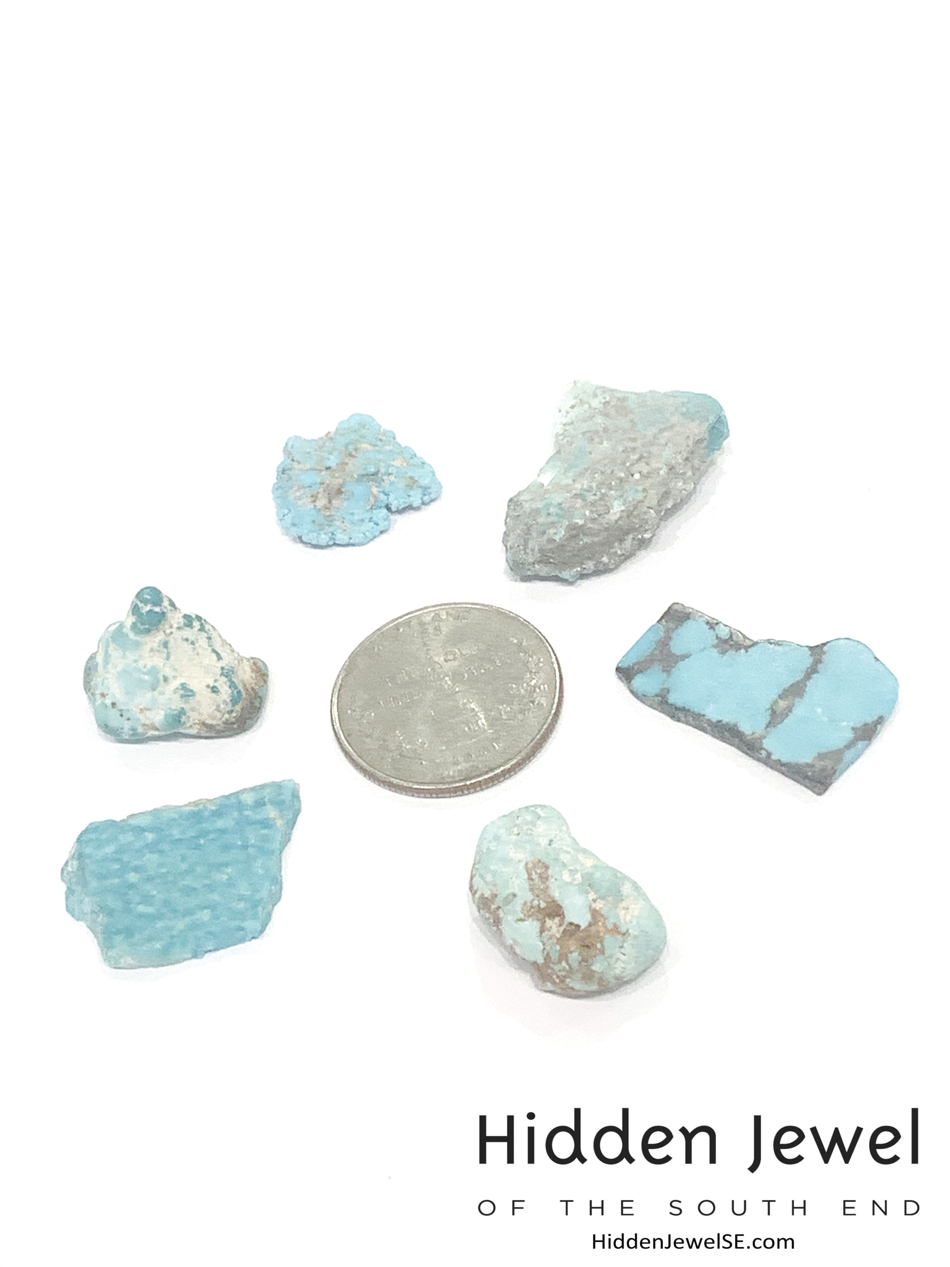 Turquoise Raw  Gemstone (Bisbee, Az)