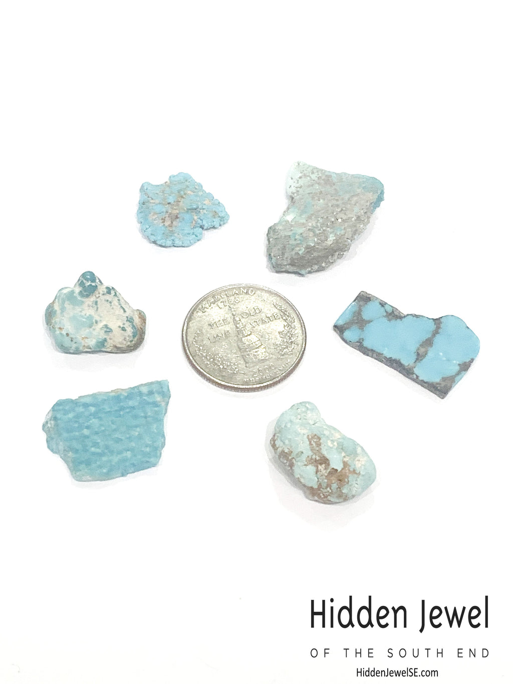 Turquoise Raw  Gemstone (Bisbee, Az)