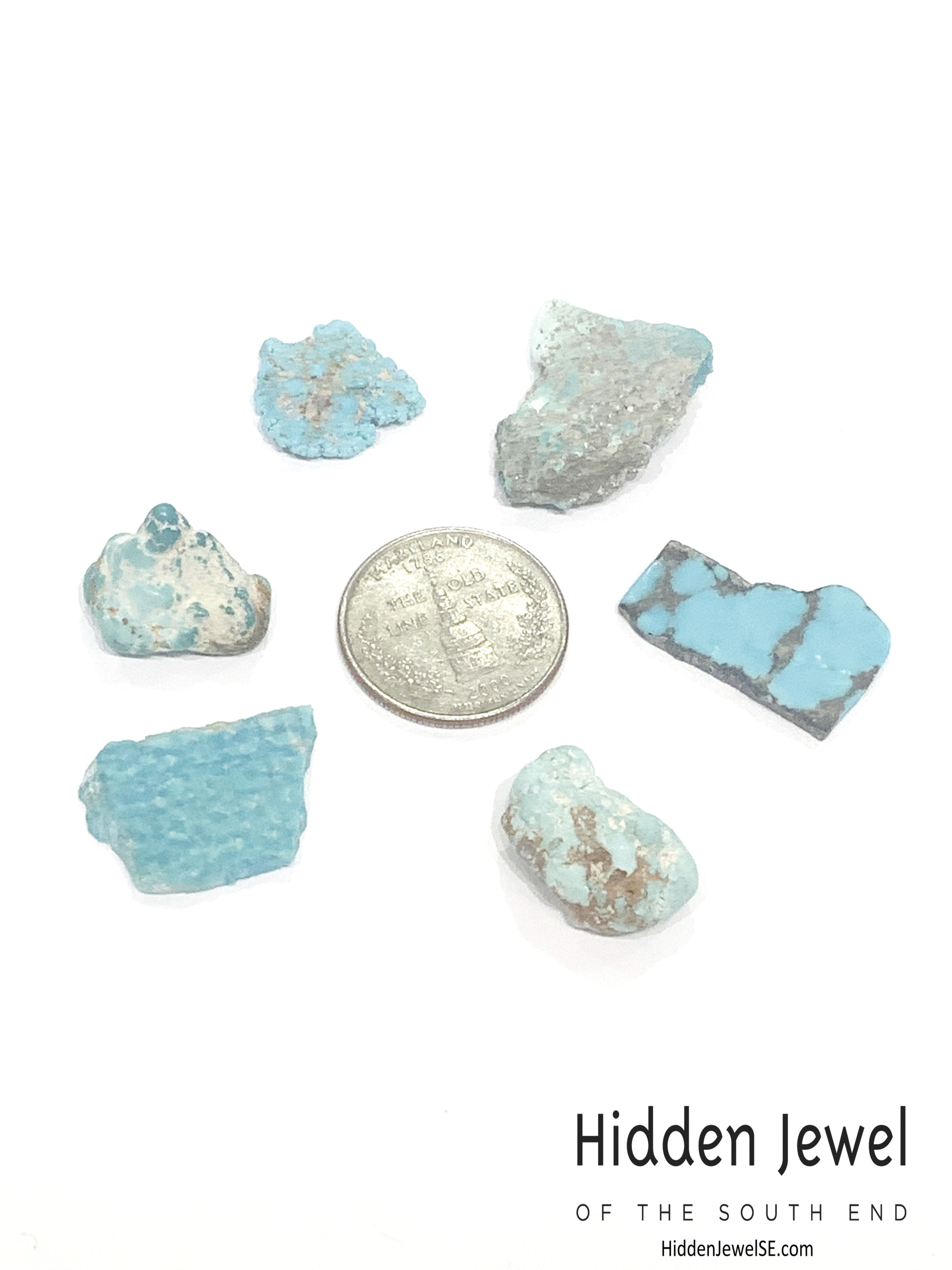 Turquoise Raw  Gemstone (Bisbee, Az)