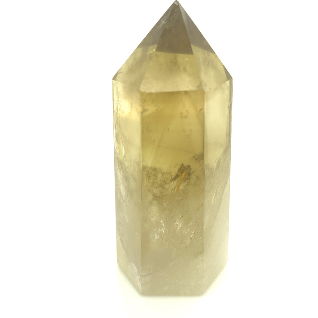 Lemon Topaz Towers, Polished 2.5" (Larger width)