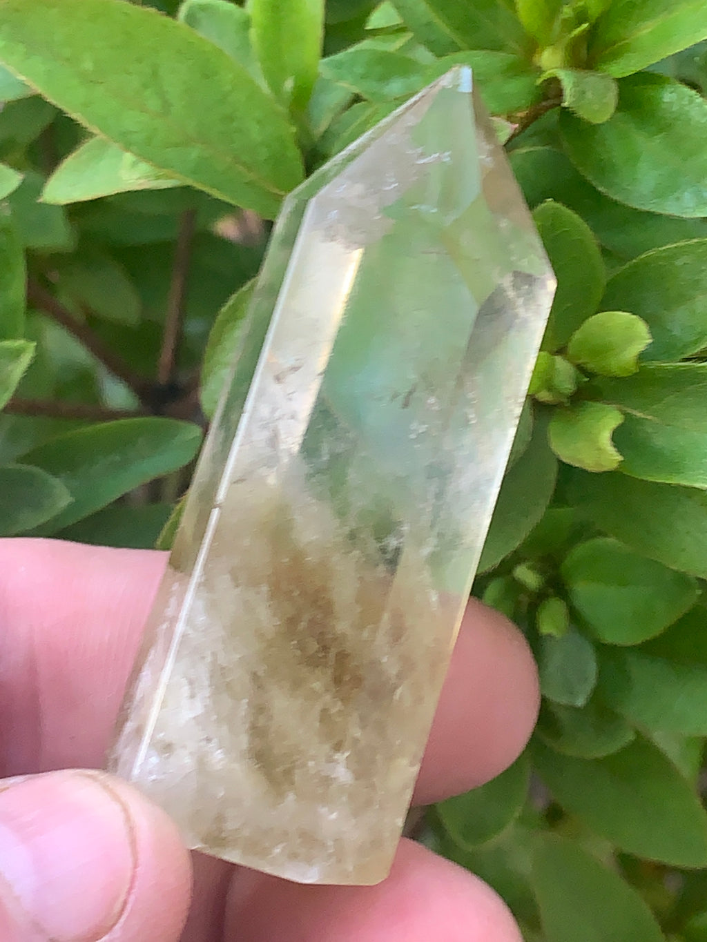 Lemon Topaz Towers, Polished 3.25" (Smaller width)