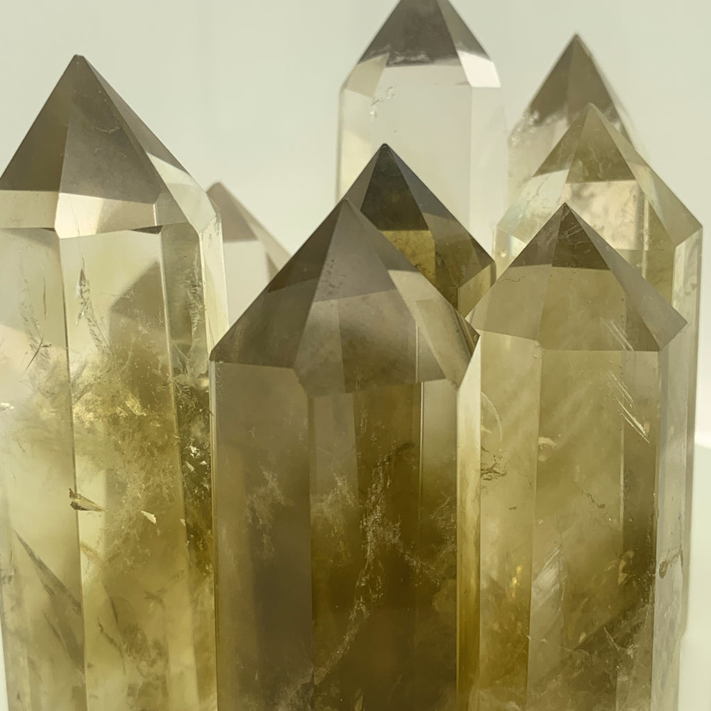 Lemon Topaz Towers, Polished 3.25" (Smaller width)