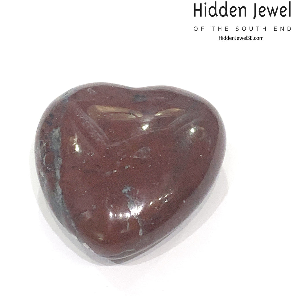 Jasper, Brecciated   Gemstone Hearts