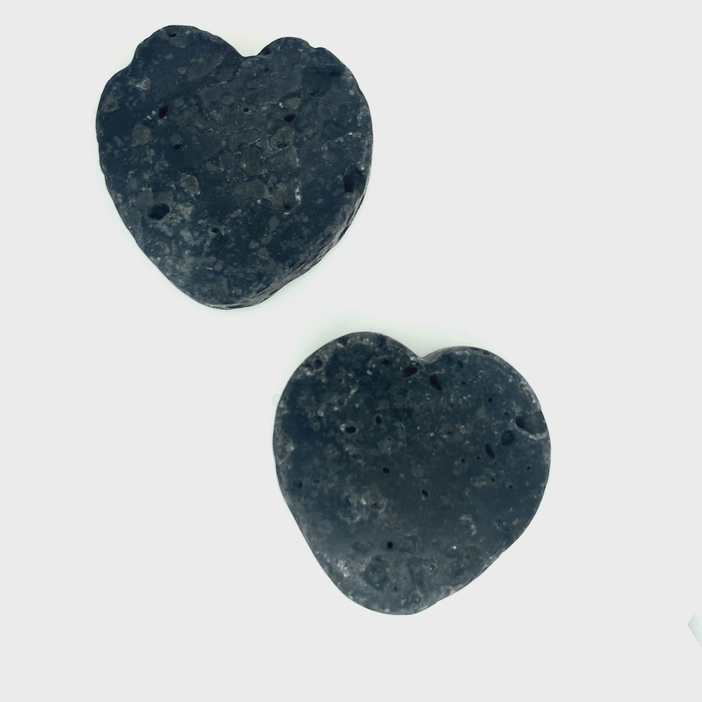 Lava Gemstone hearts