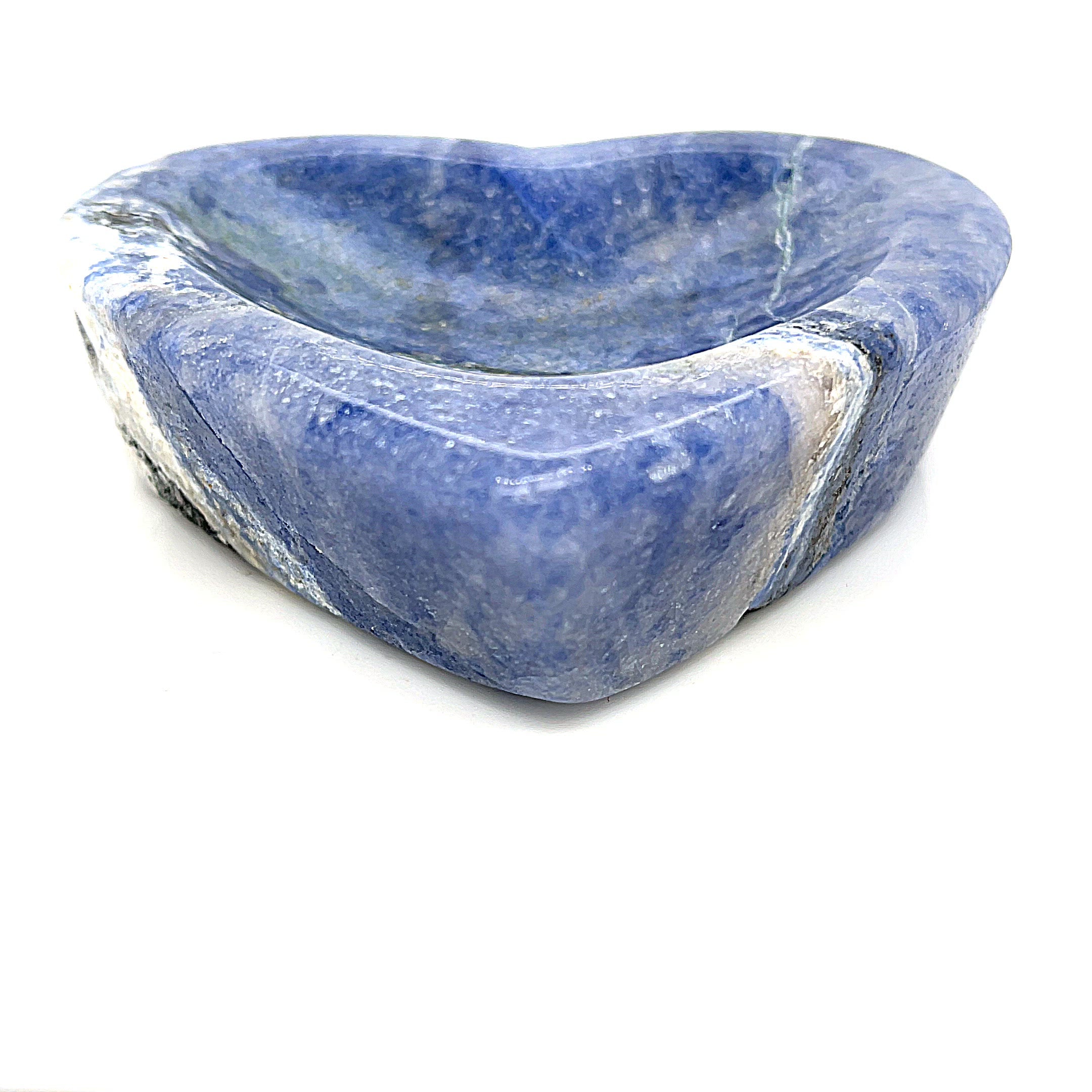 Sodalite gemstone heart  bowls