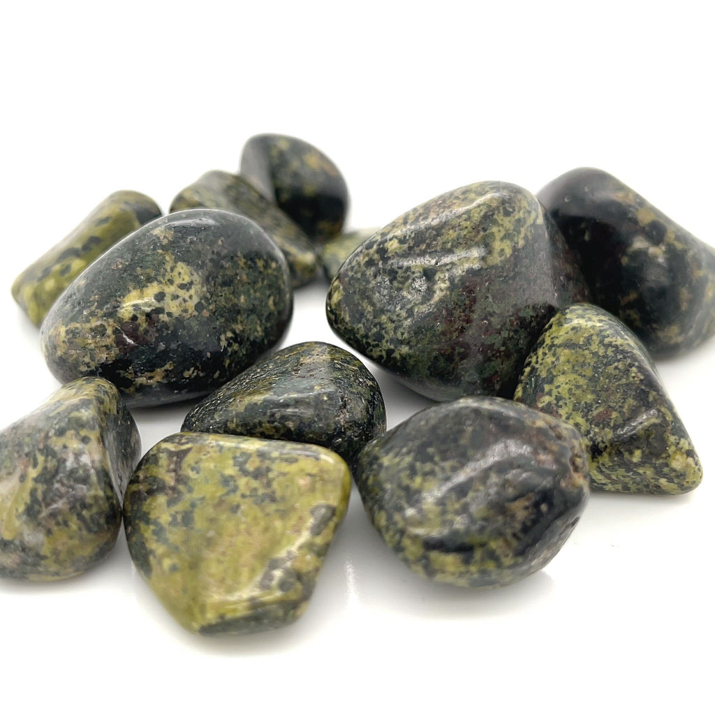 Jade, Nephrite Tumbled Gemstone