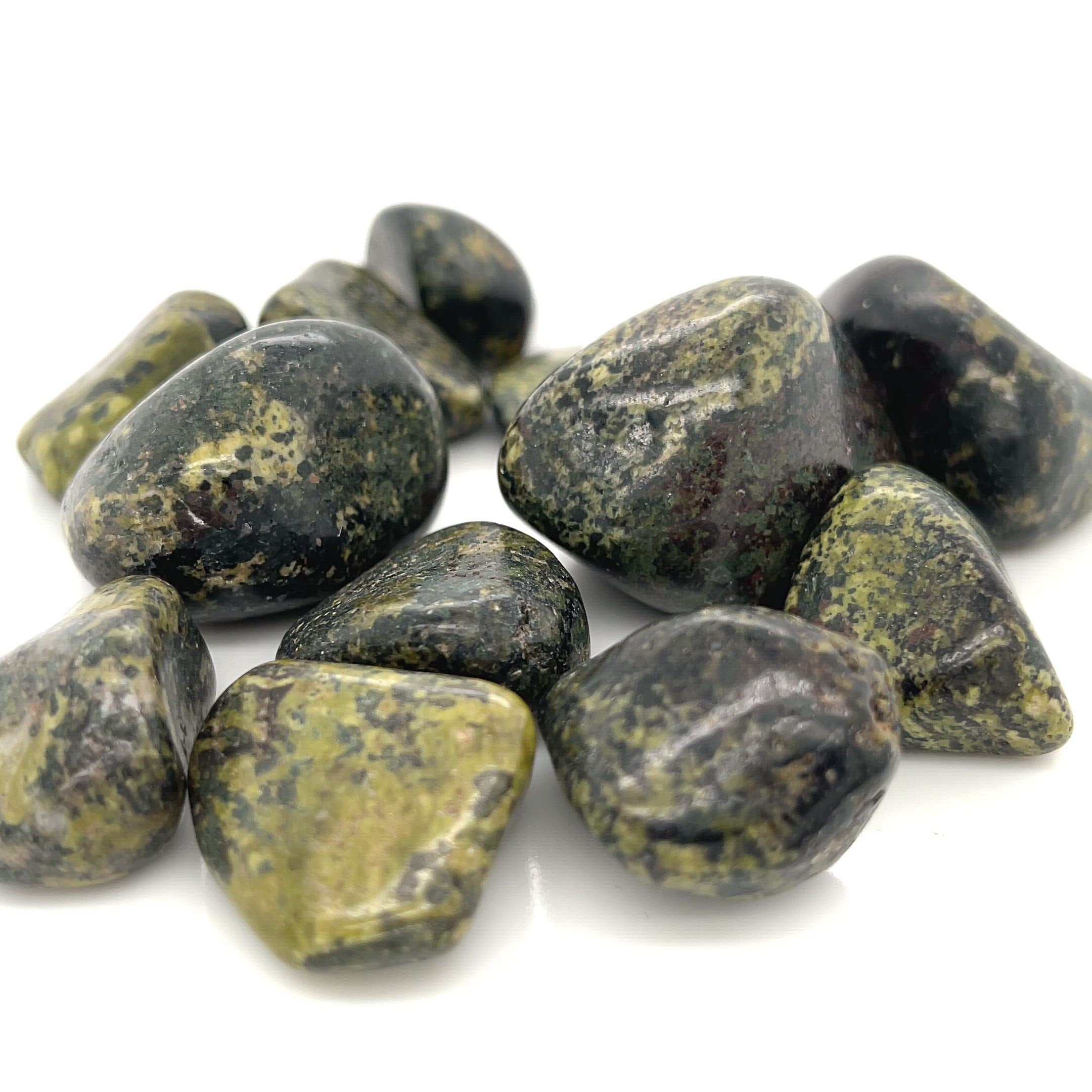 Jade, Nephrite Tumbled Gemstone