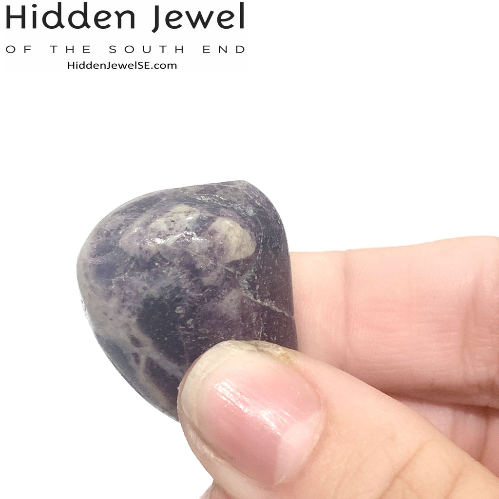 Charoite tumbled gemstone