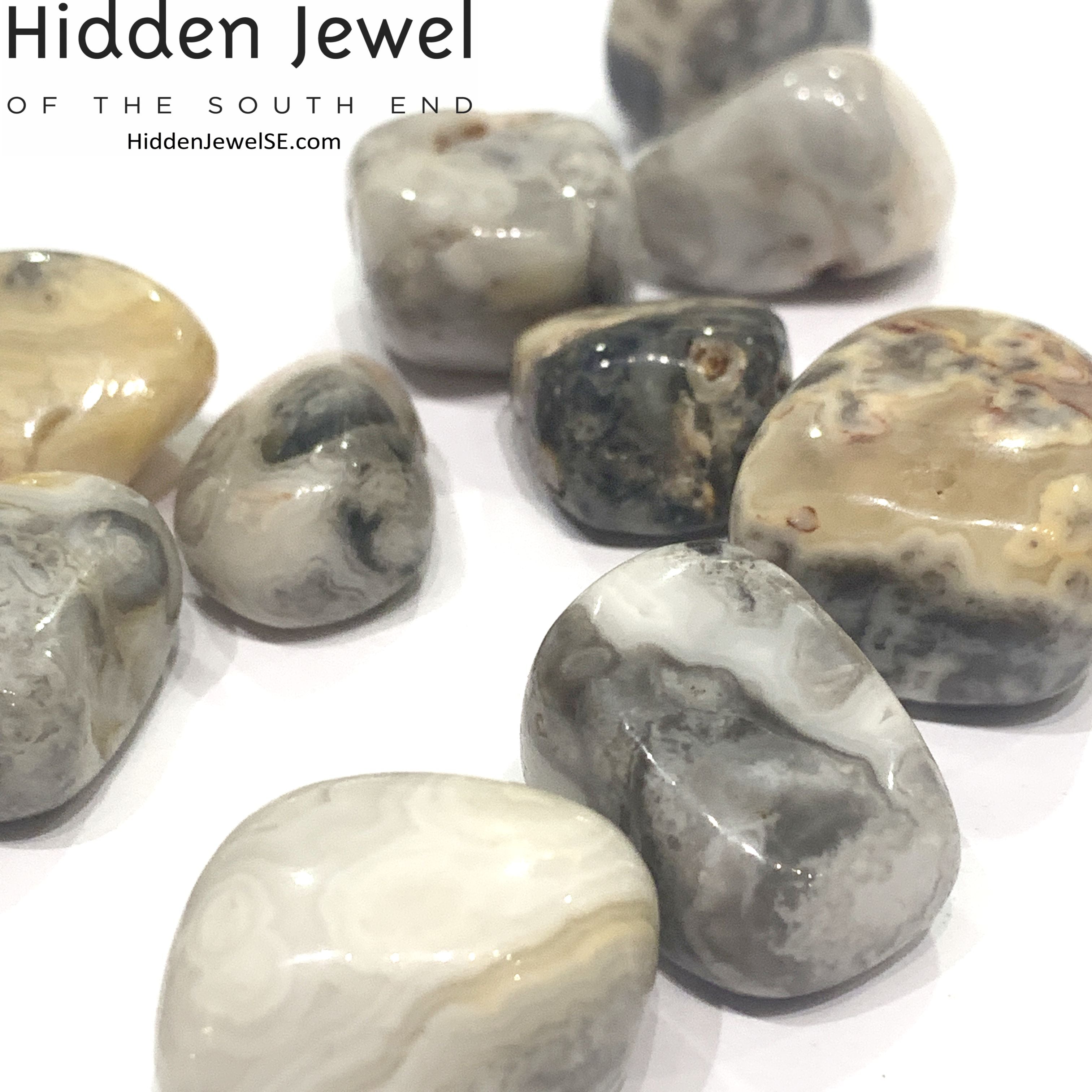 Crazy Lace Agate Tumbled Gemstone
