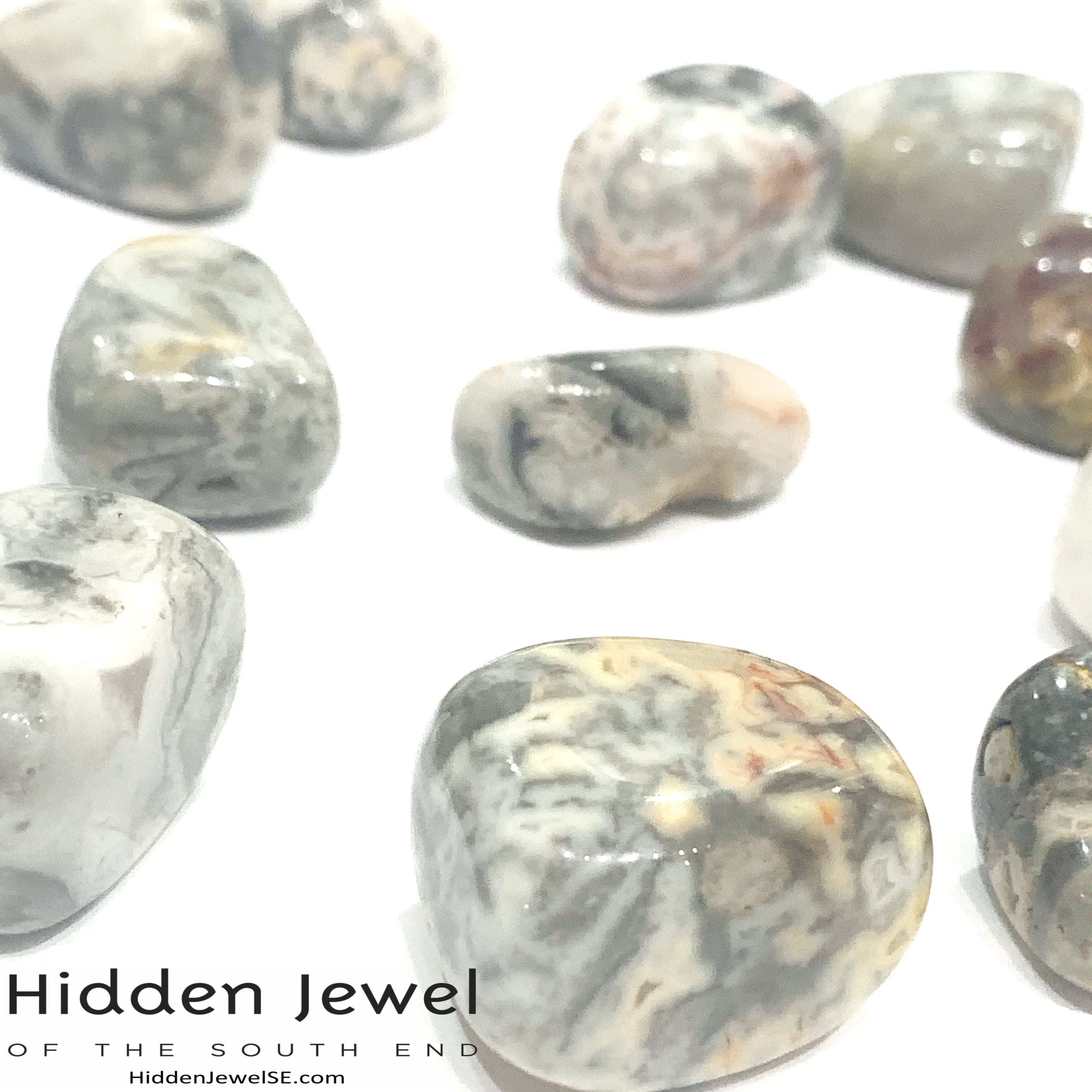 Crazy Lace Agate Tumbled Gemstone
