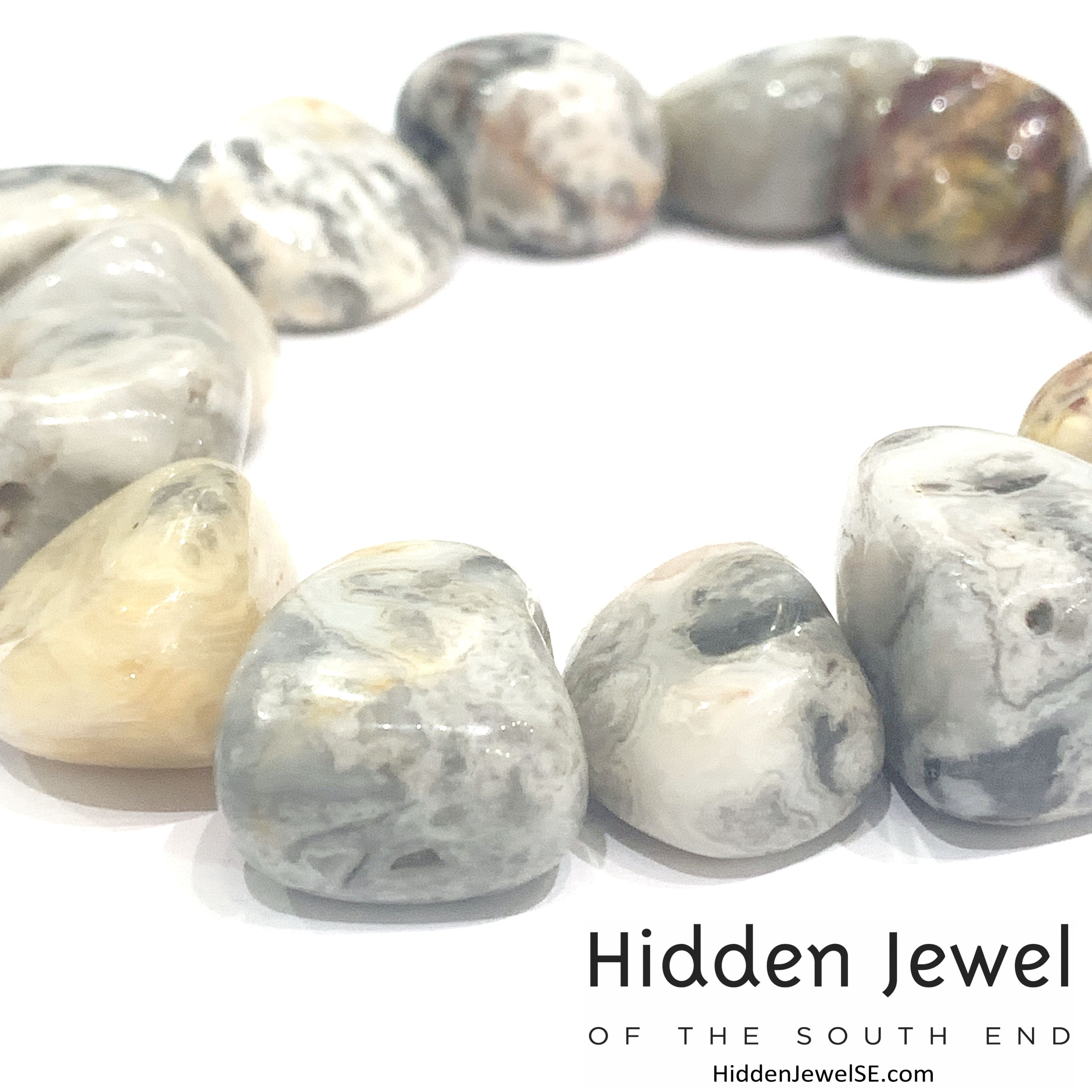 Crazy Lace Agate Tumbled Gemstone