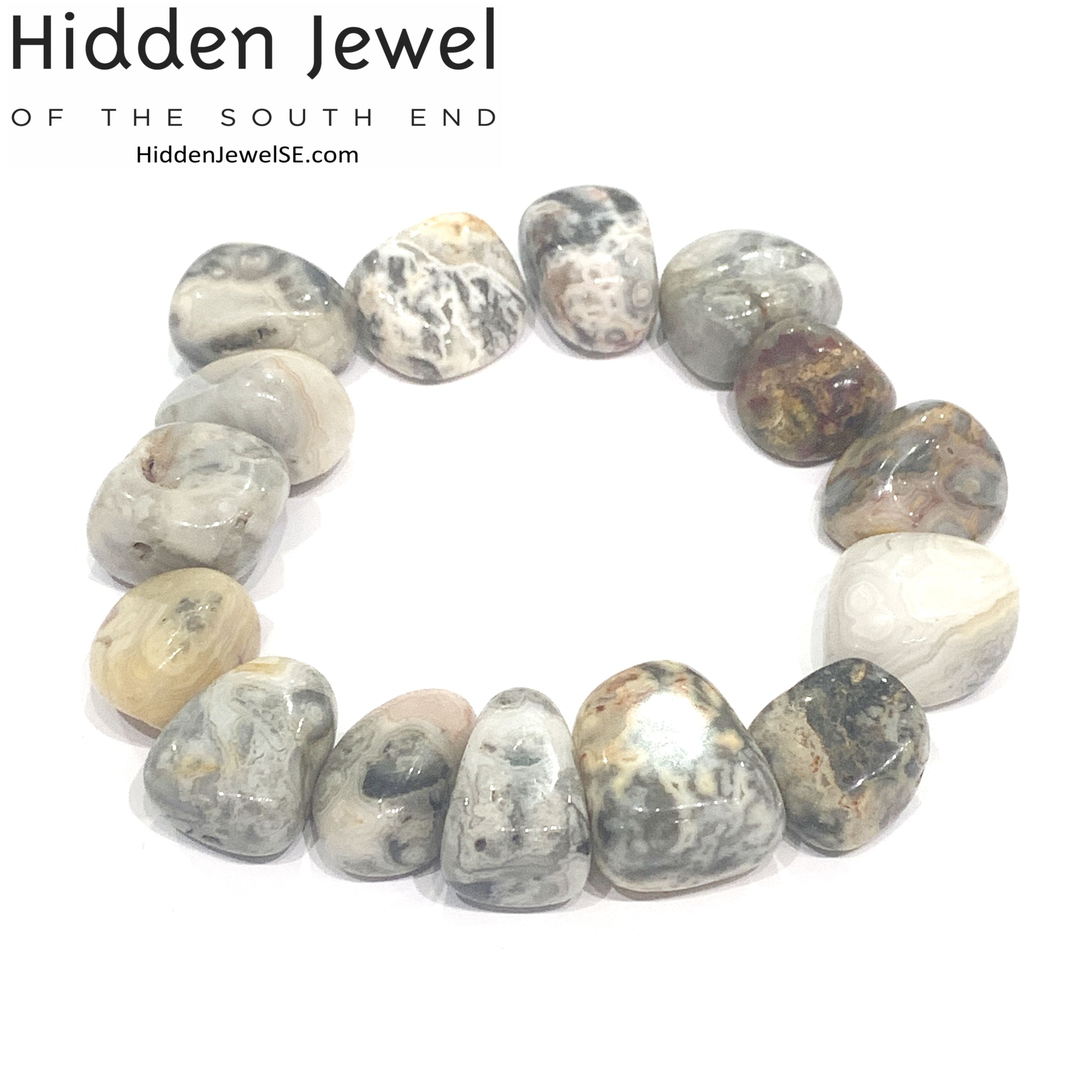 Crazy Lace Agate Tumbled Gemstone