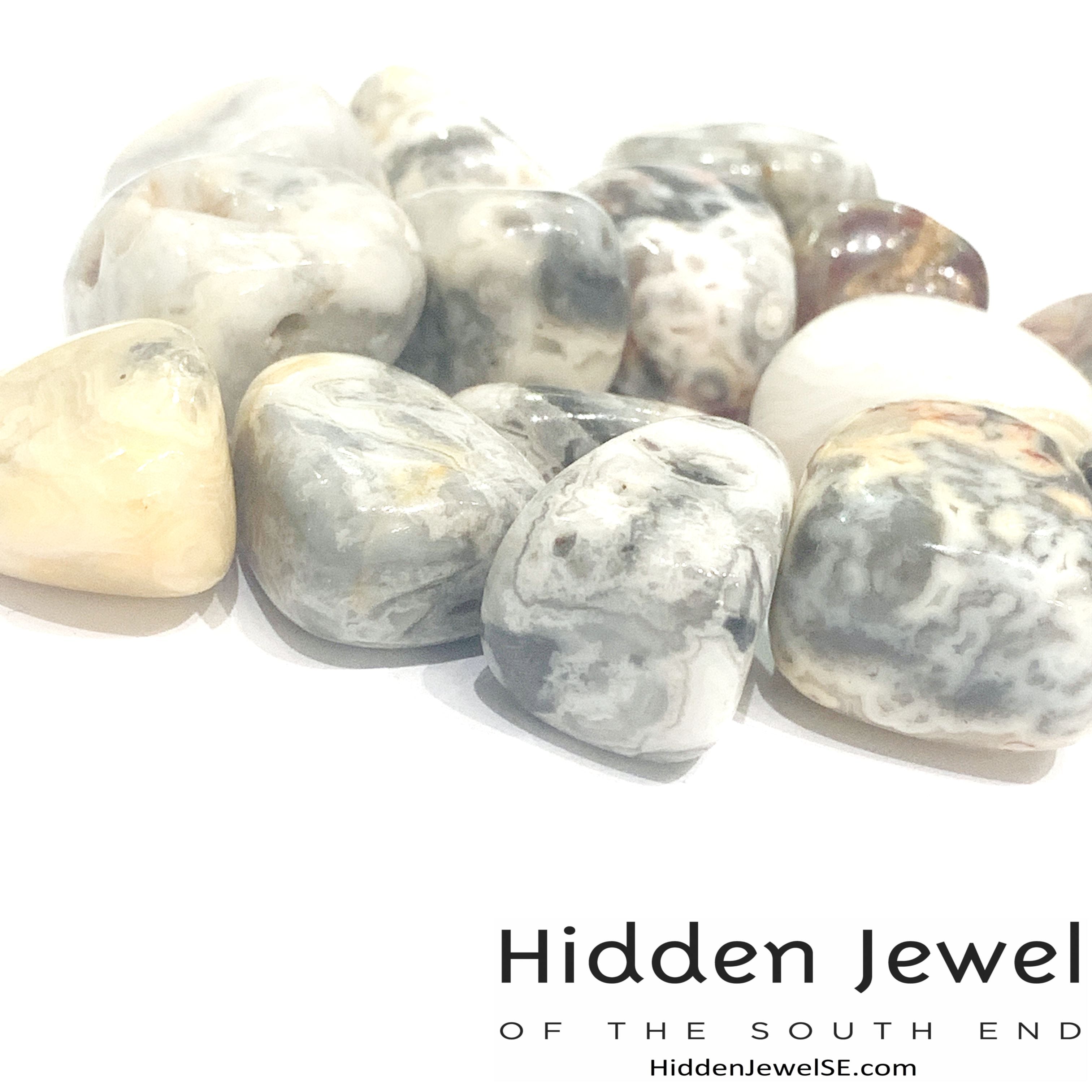 Crazy Lace Agate Tumbled Gemstone