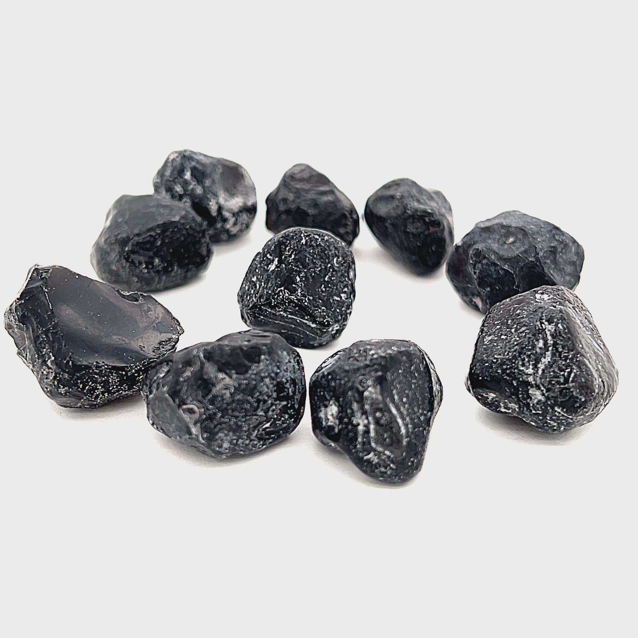 Apache Tear raw gemstone