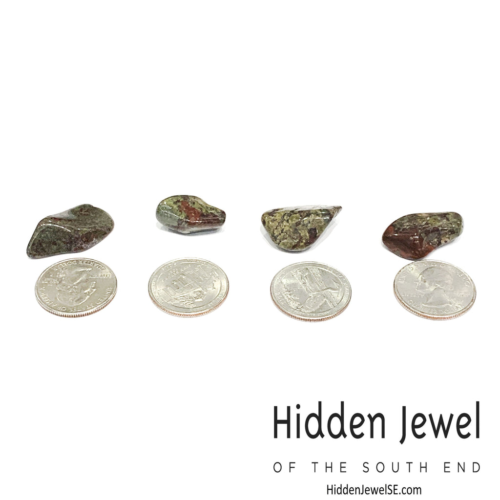 Dragon Blood Jasper, Tumbled Gemstone