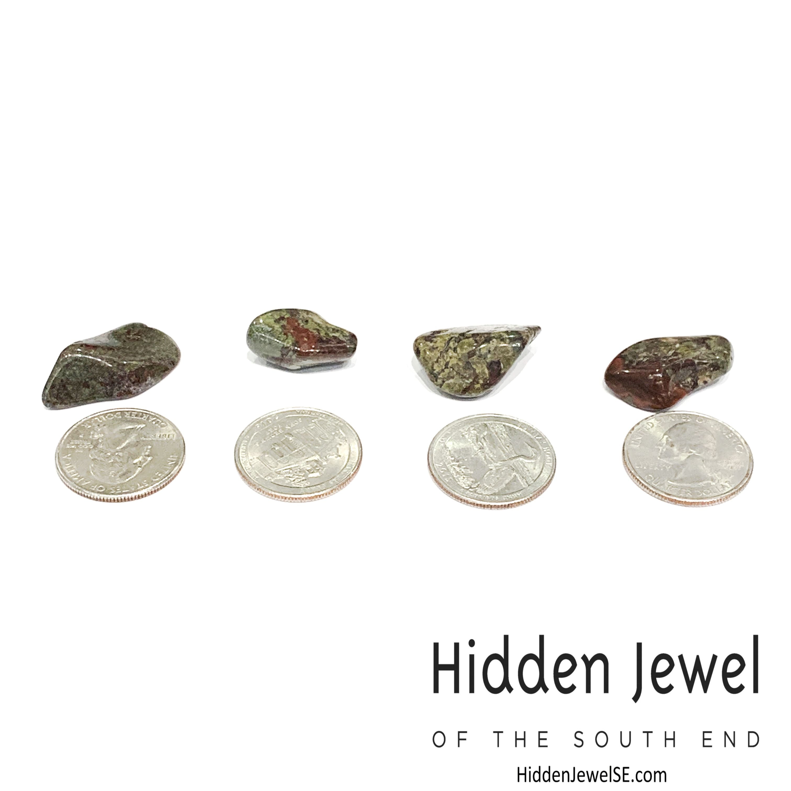 Dragon Blood Jasper, Tumbled Gemstone