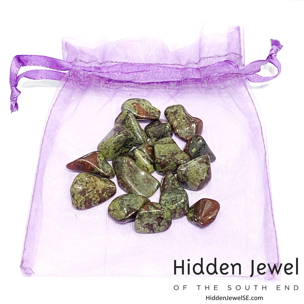 Dragon Blood Jasper, Tumbled Gemstone