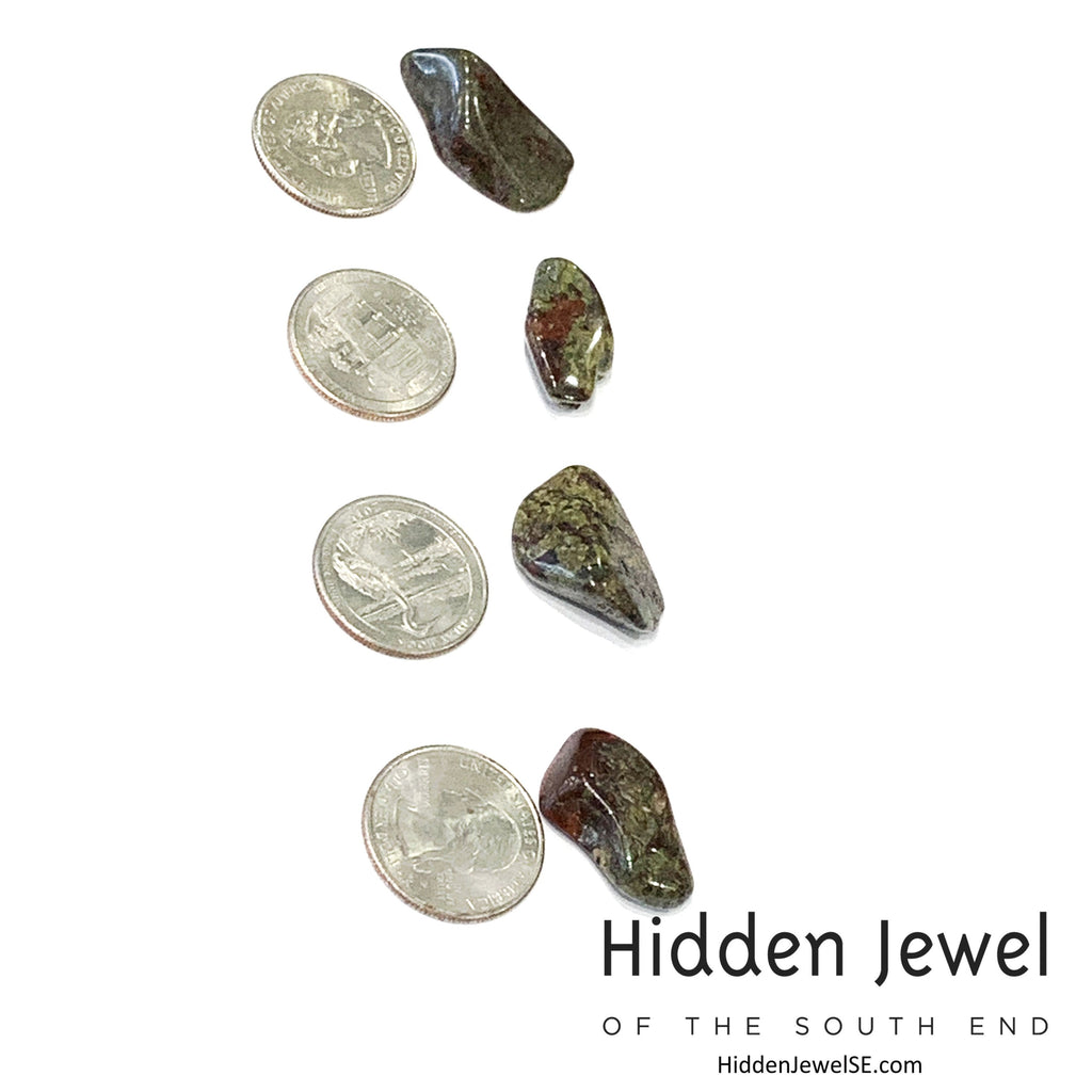 Dragon Blood Jasper, Tumbled Gemstone