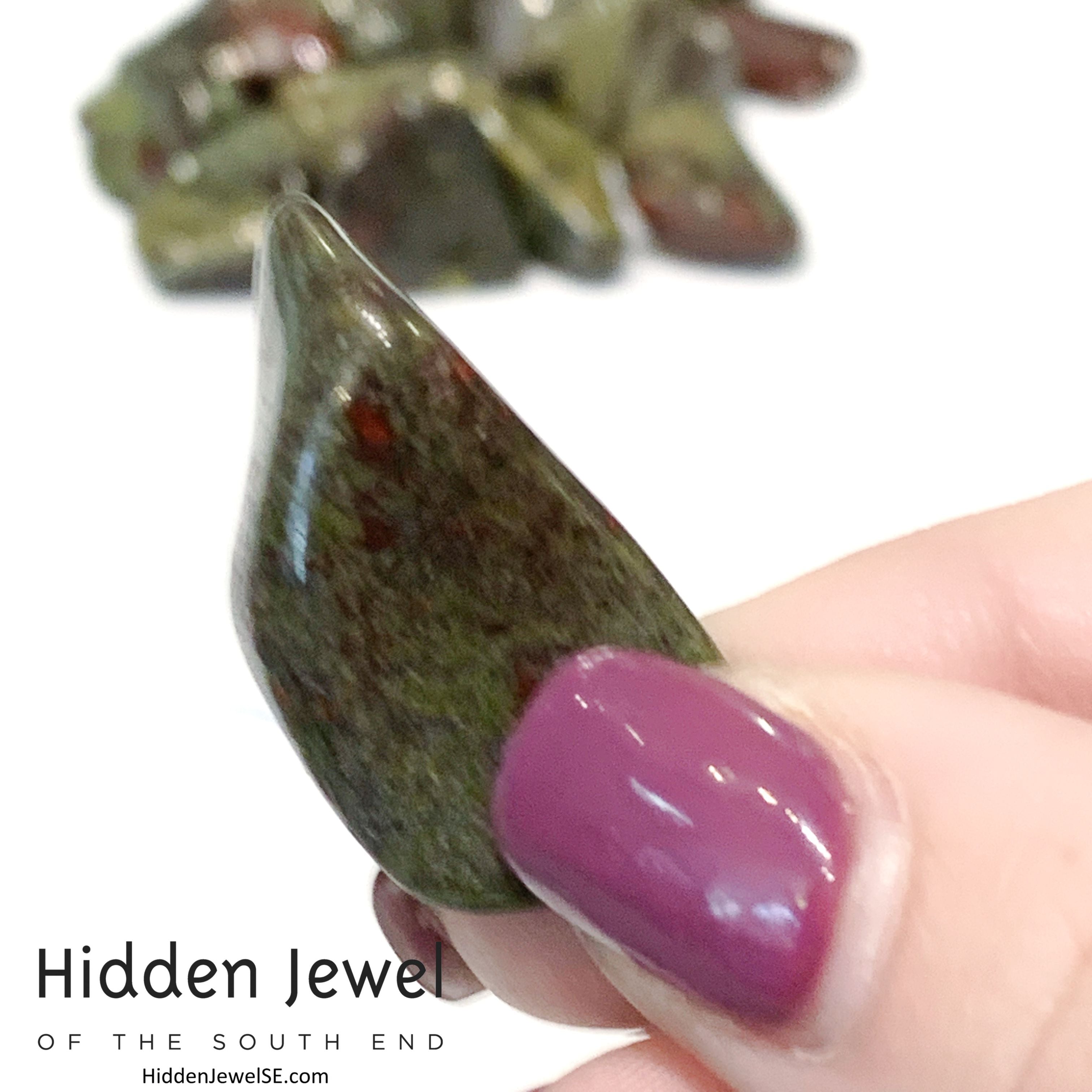 Dragon Blood Jasper, Tumbled Gemstone