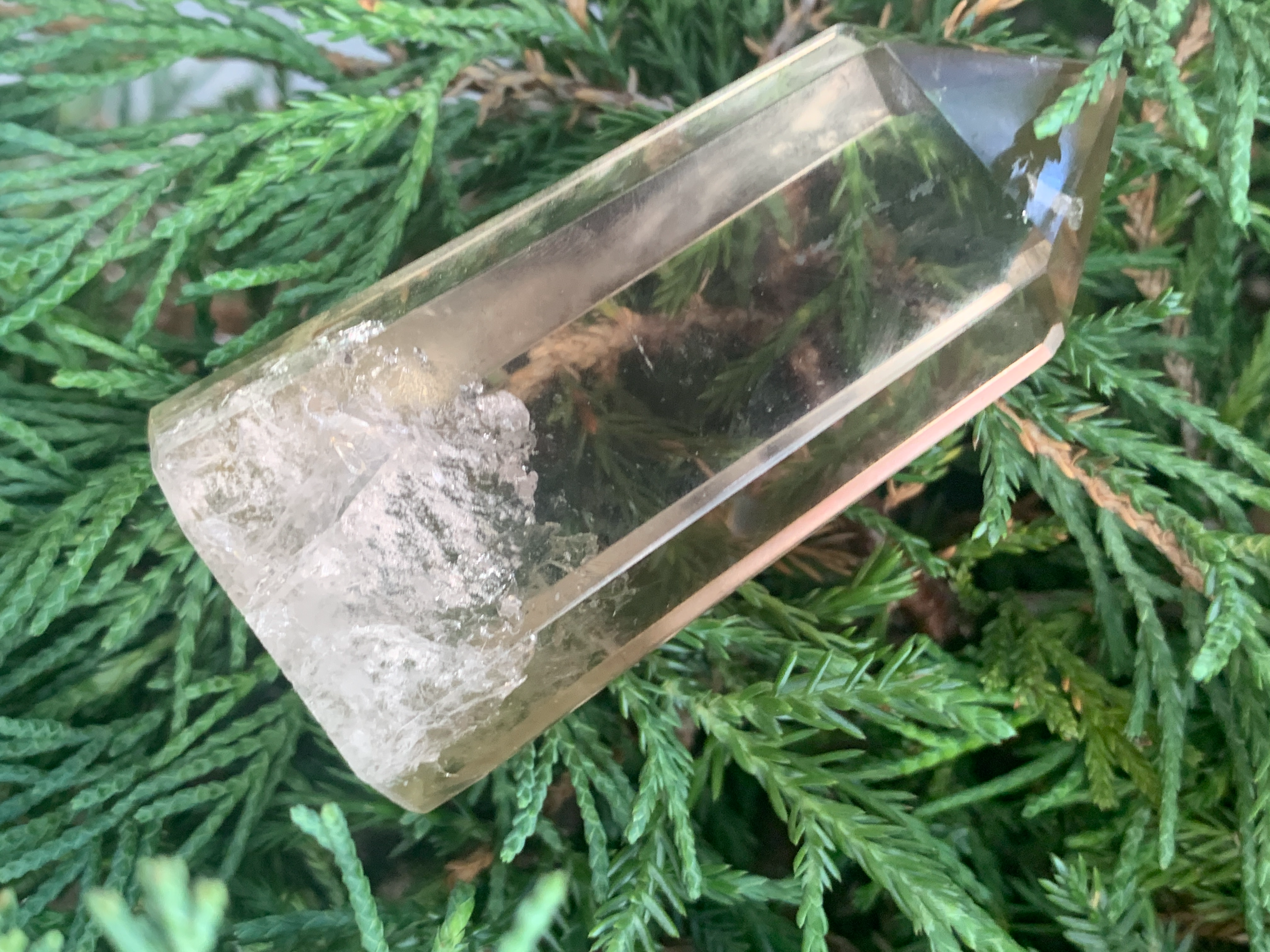 Lemon Topaz Towers, Polished 2.5" (Larger width)