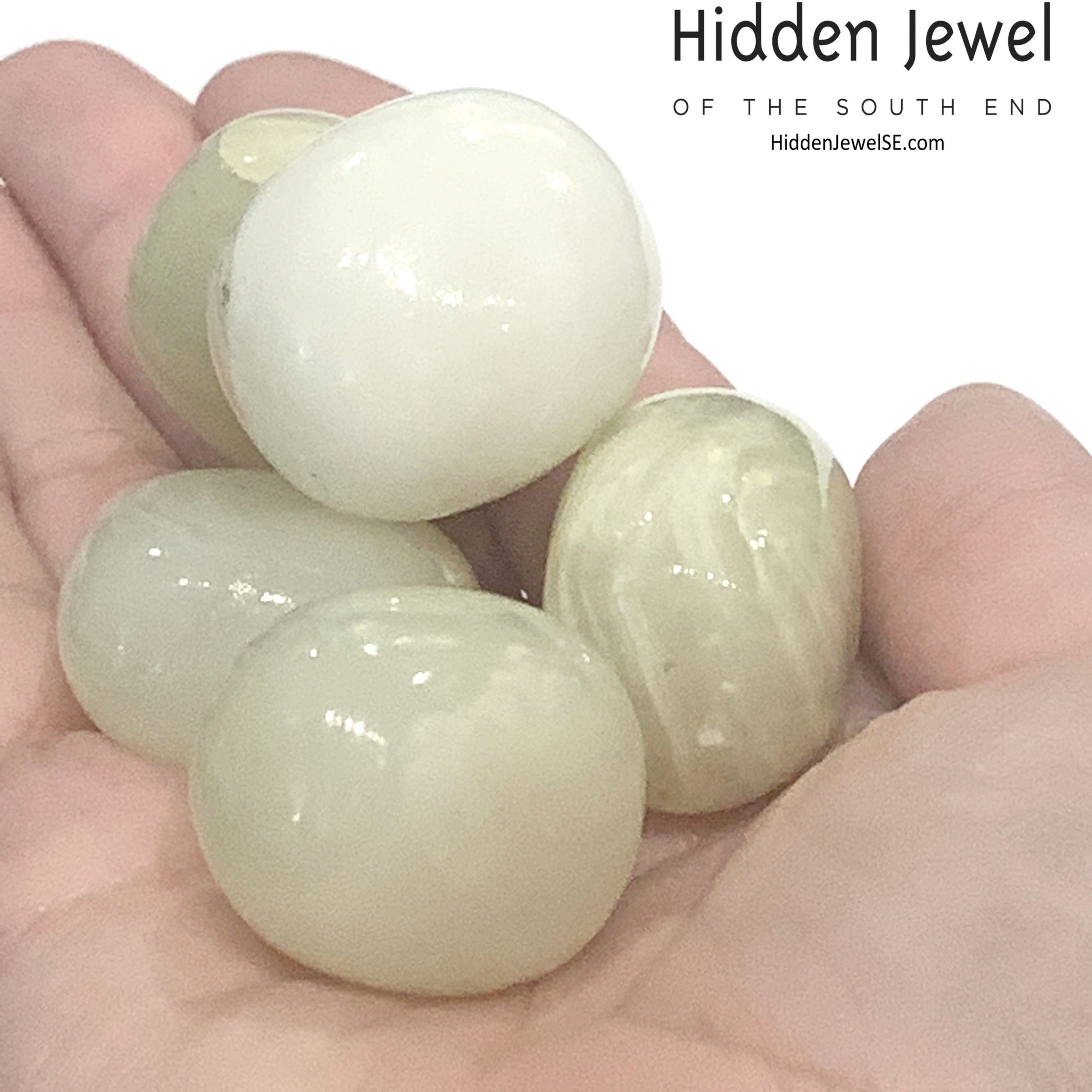 Calcite green Gemstone tumbled