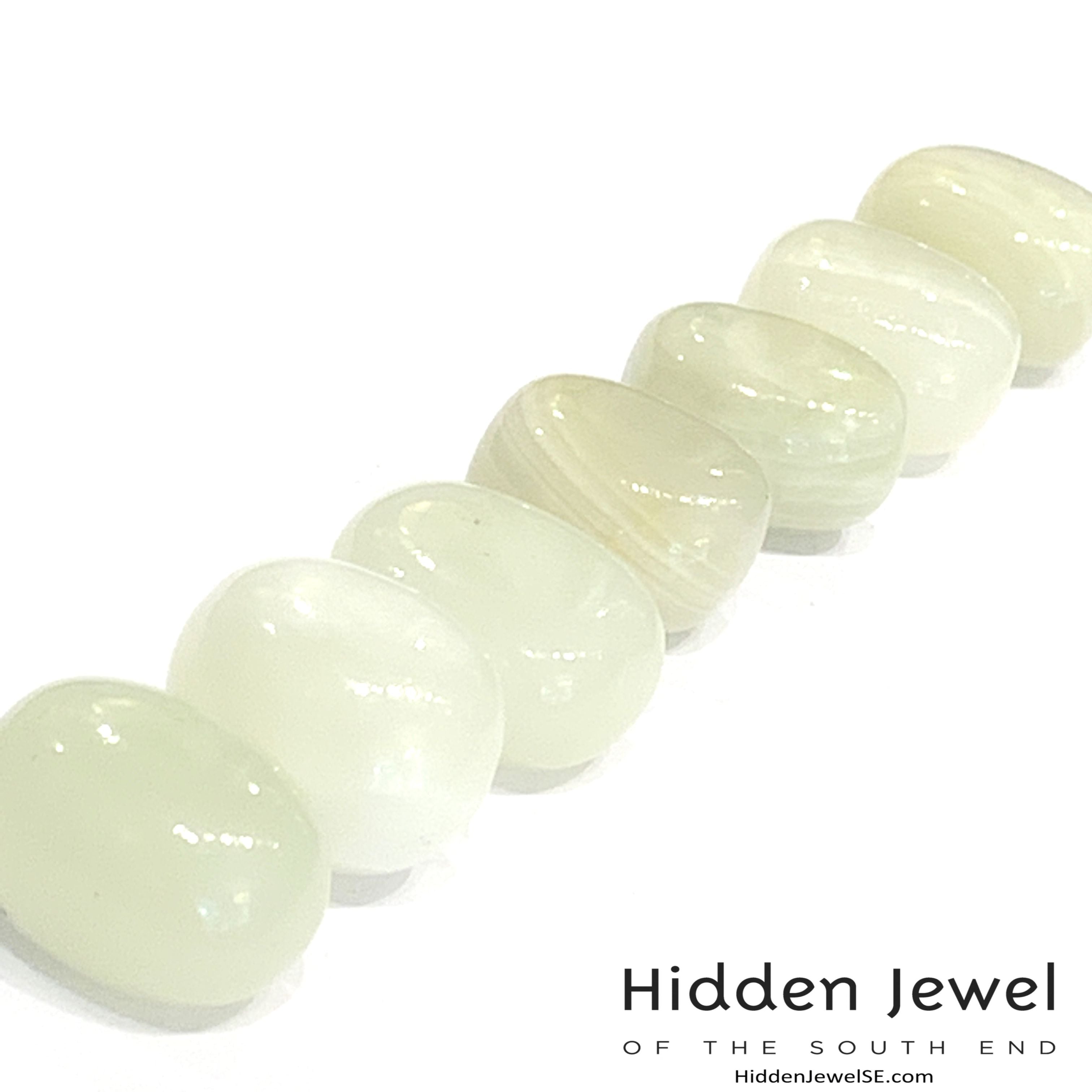 Calcite green Gemstone tumbled
