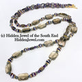 Smoky Quartz, Topaz, Amethyst, Labradorite, & Gold Necklace smoky quartz necklace