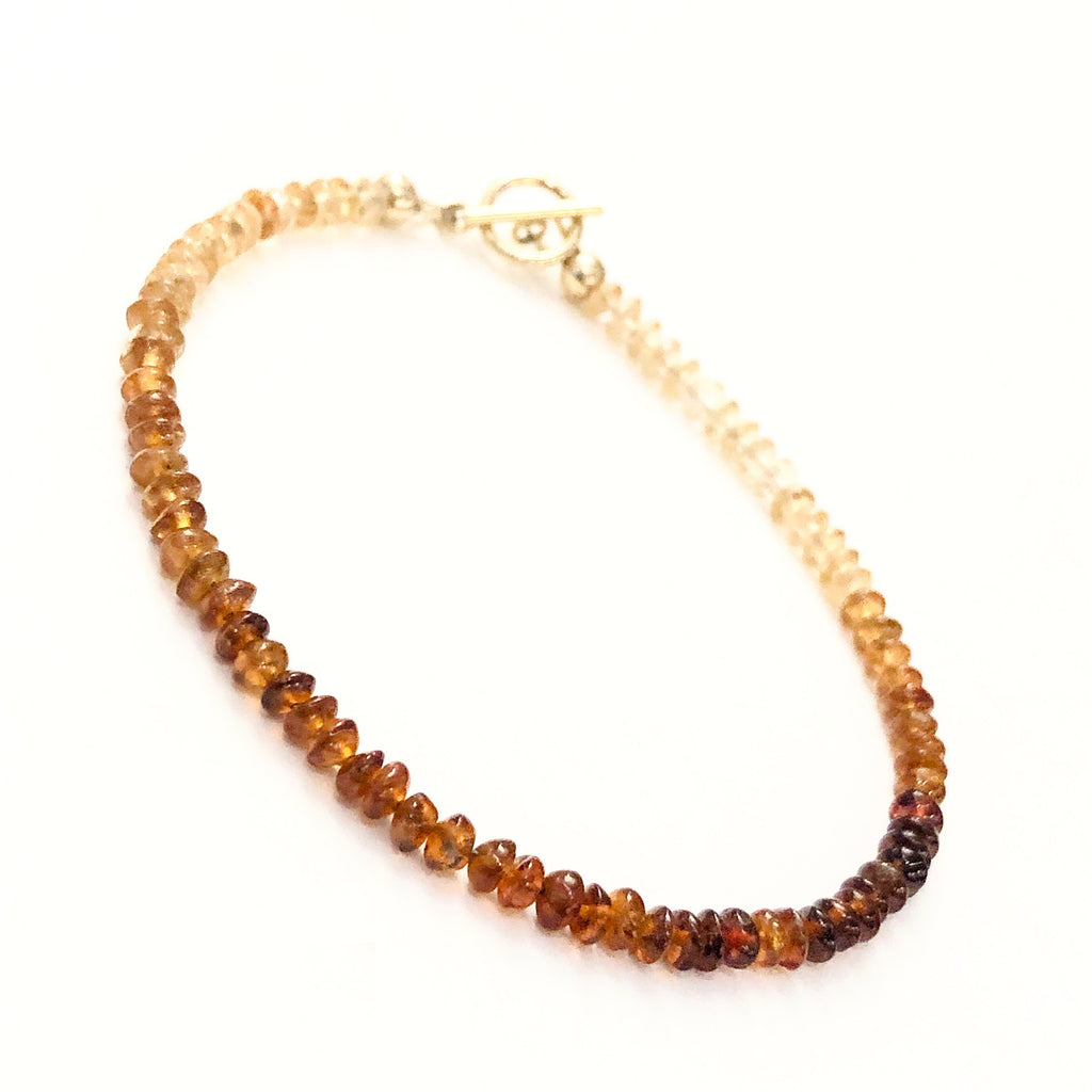 Ethiopian Opal & gold filled beaded bracelet,  jewelry