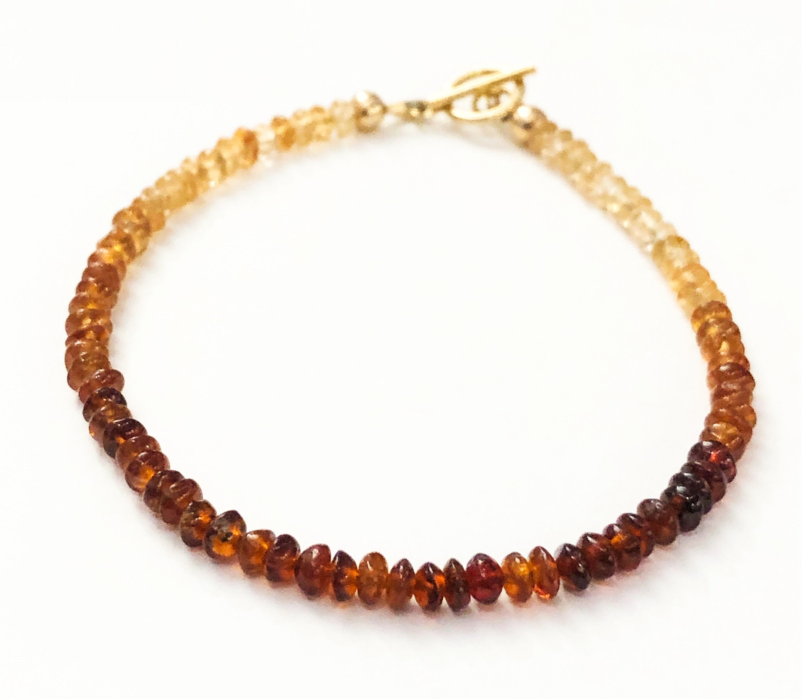 Ethiopian Opal & gold filled beaded bracelet,  jewelry