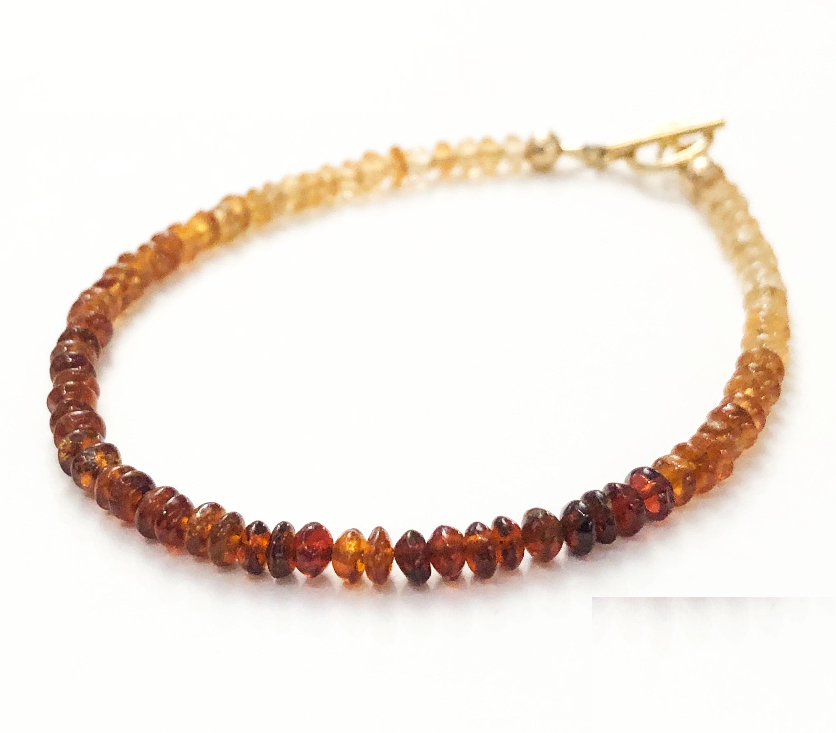 Ethiopian Opal & gold filled beaded bracelet,  jewelry
