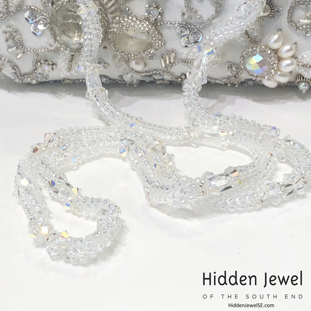 Beaded Wedding purse, wedding clutch, wedding accessories, hand made
