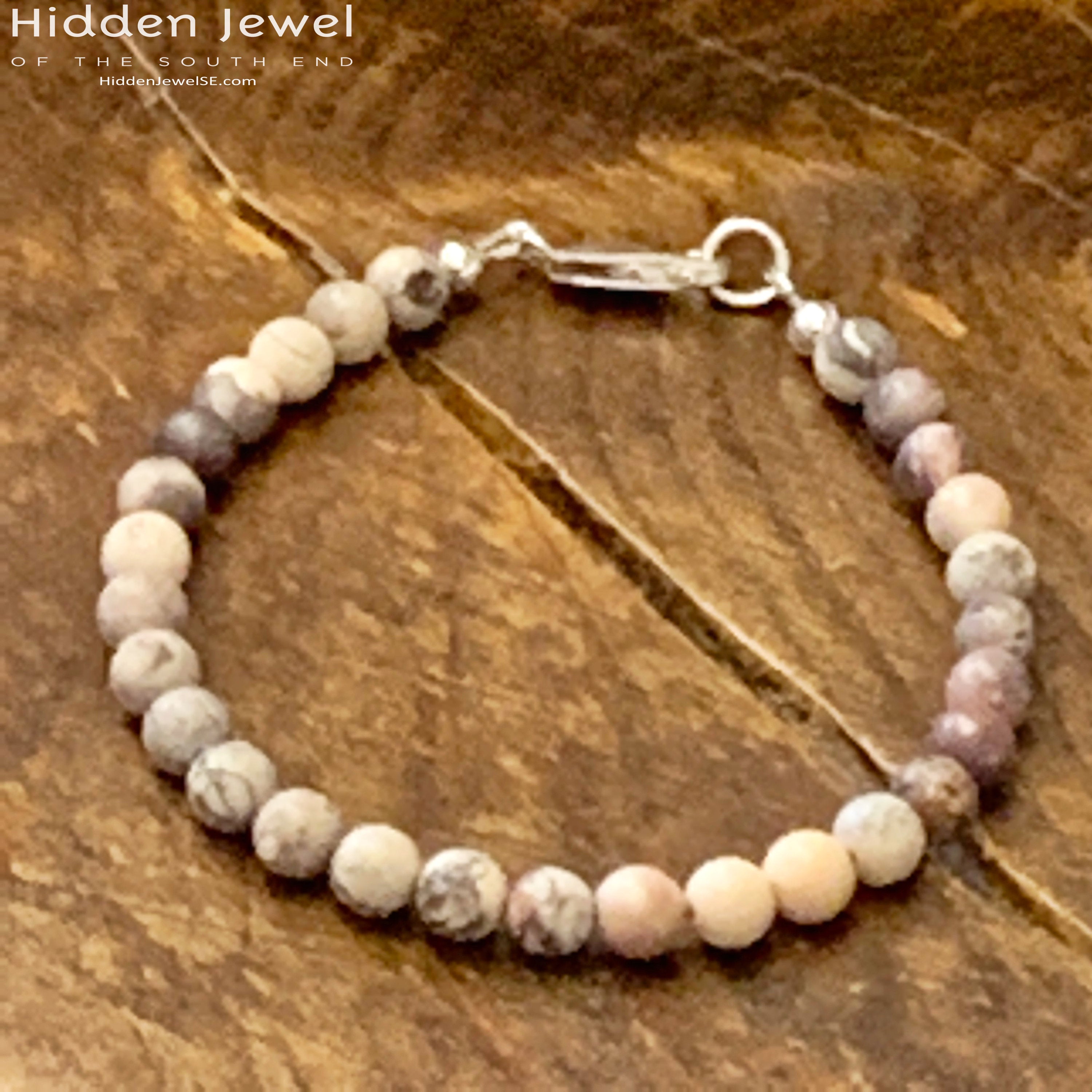 Porcelain Jasper bracelet, healing stone bracelet,unisex  mens bracelet