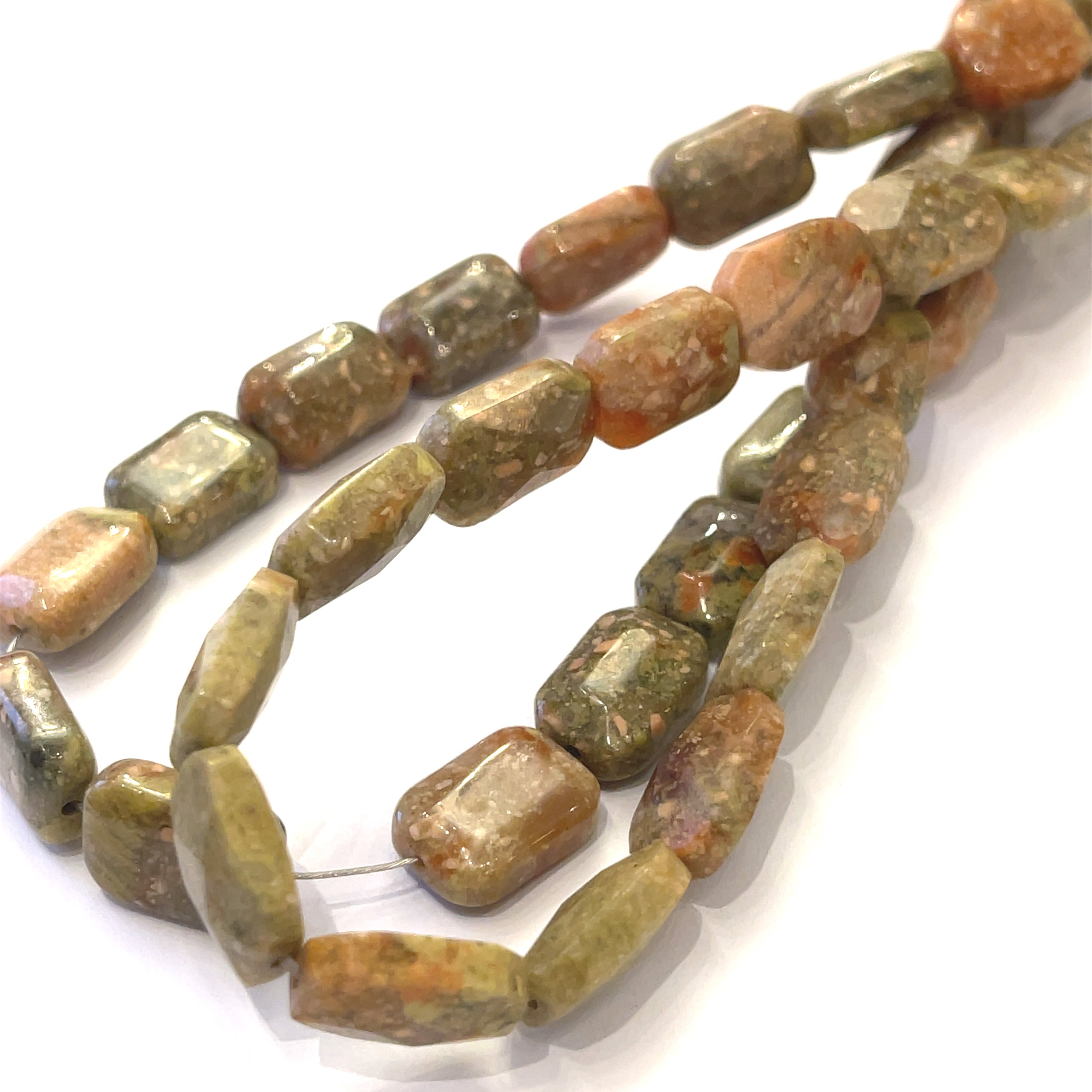 Autumn Jasper Gemstone Strand, jewelry supplies