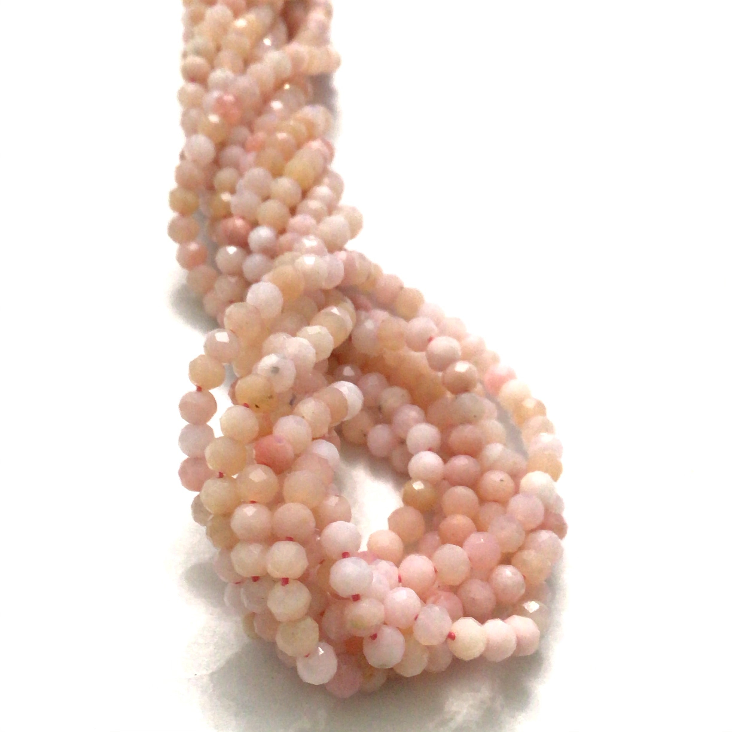 Pink Opal Gemstone Strands