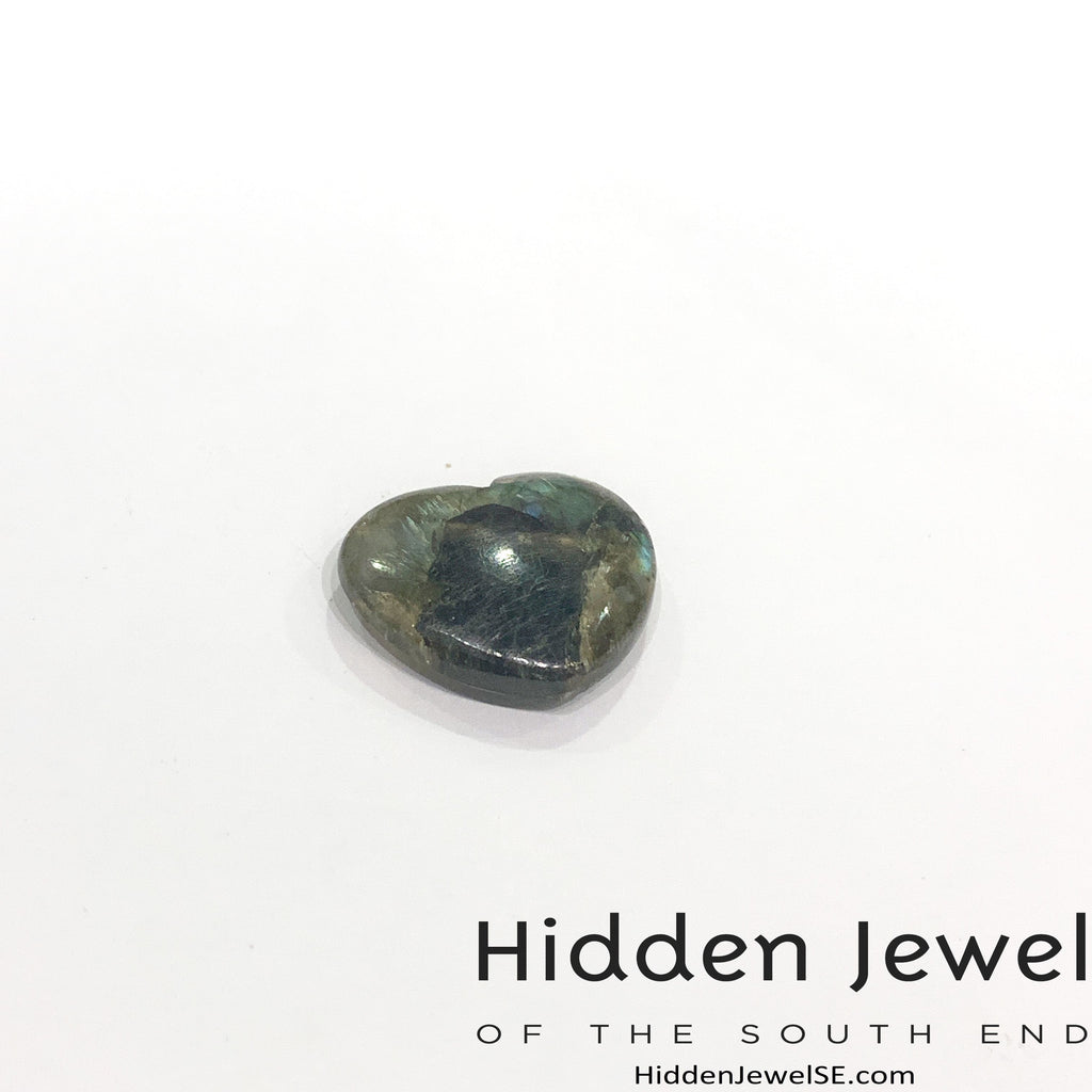 Labradorite  Gemstone Hearts