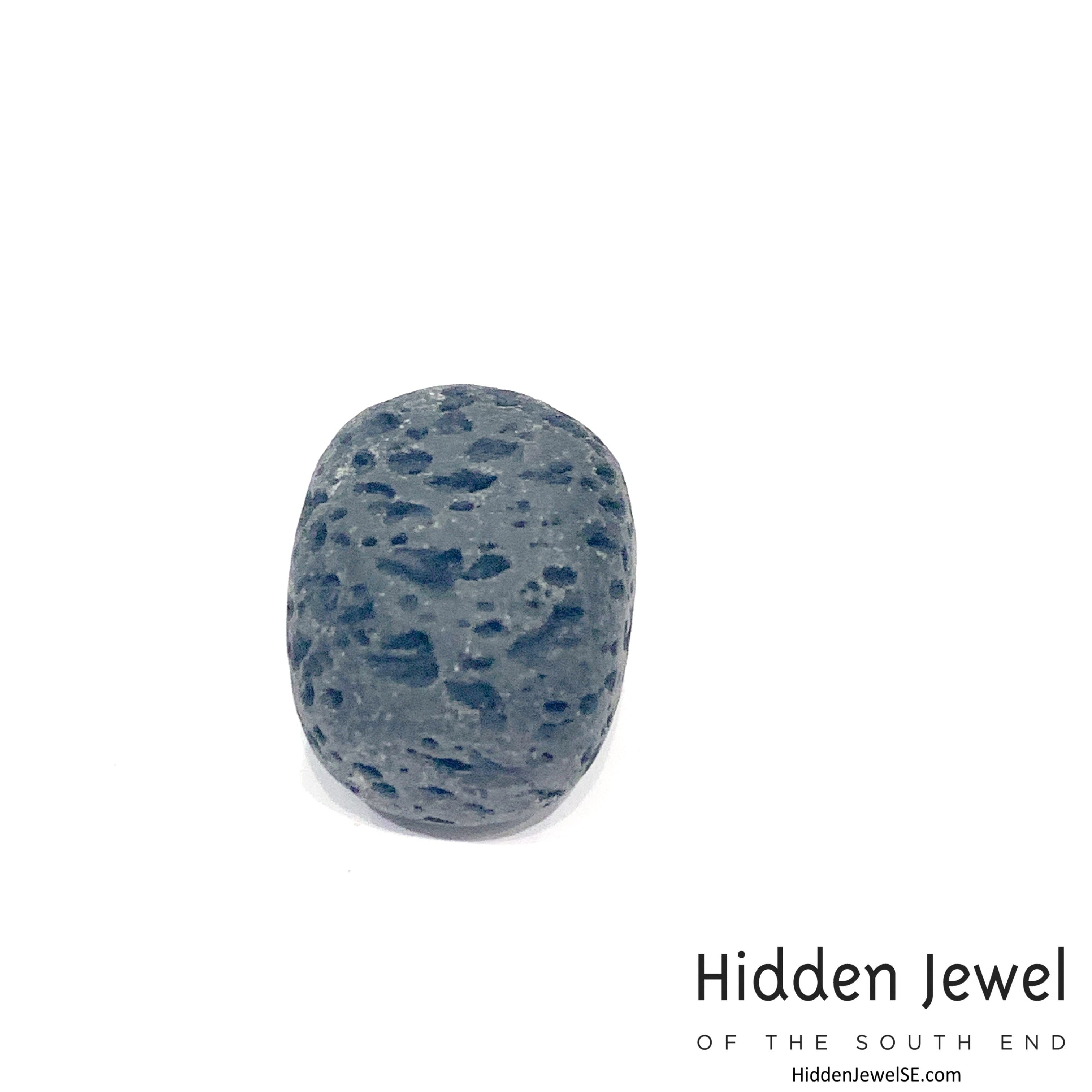 Lava tumbled  gemstones