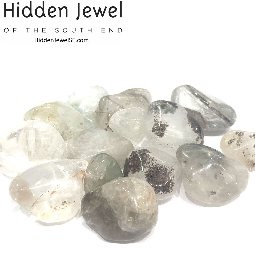 Garden Quartz (Lodilite) Gemstones