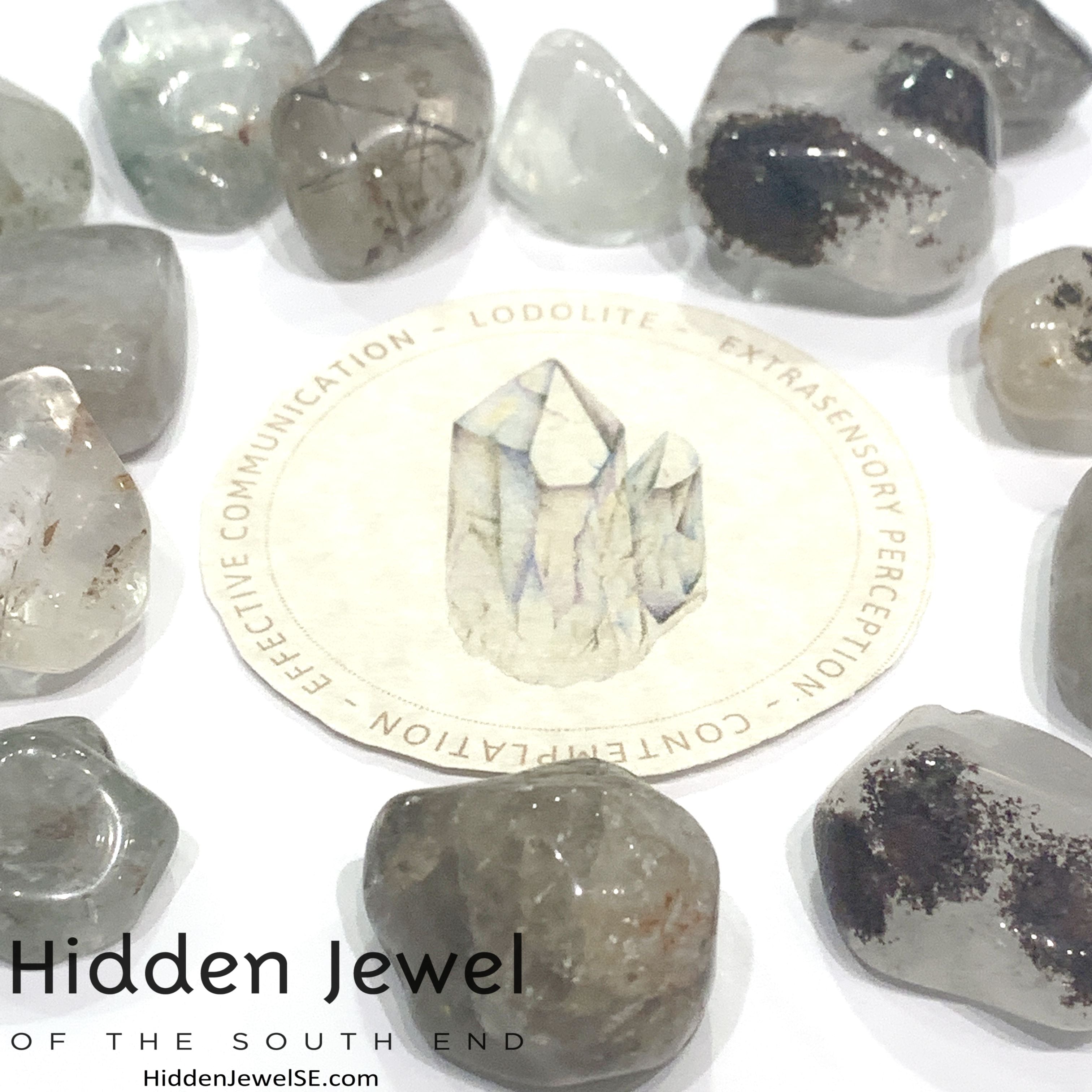 Garden Quartz (Lodilite) Gemstones