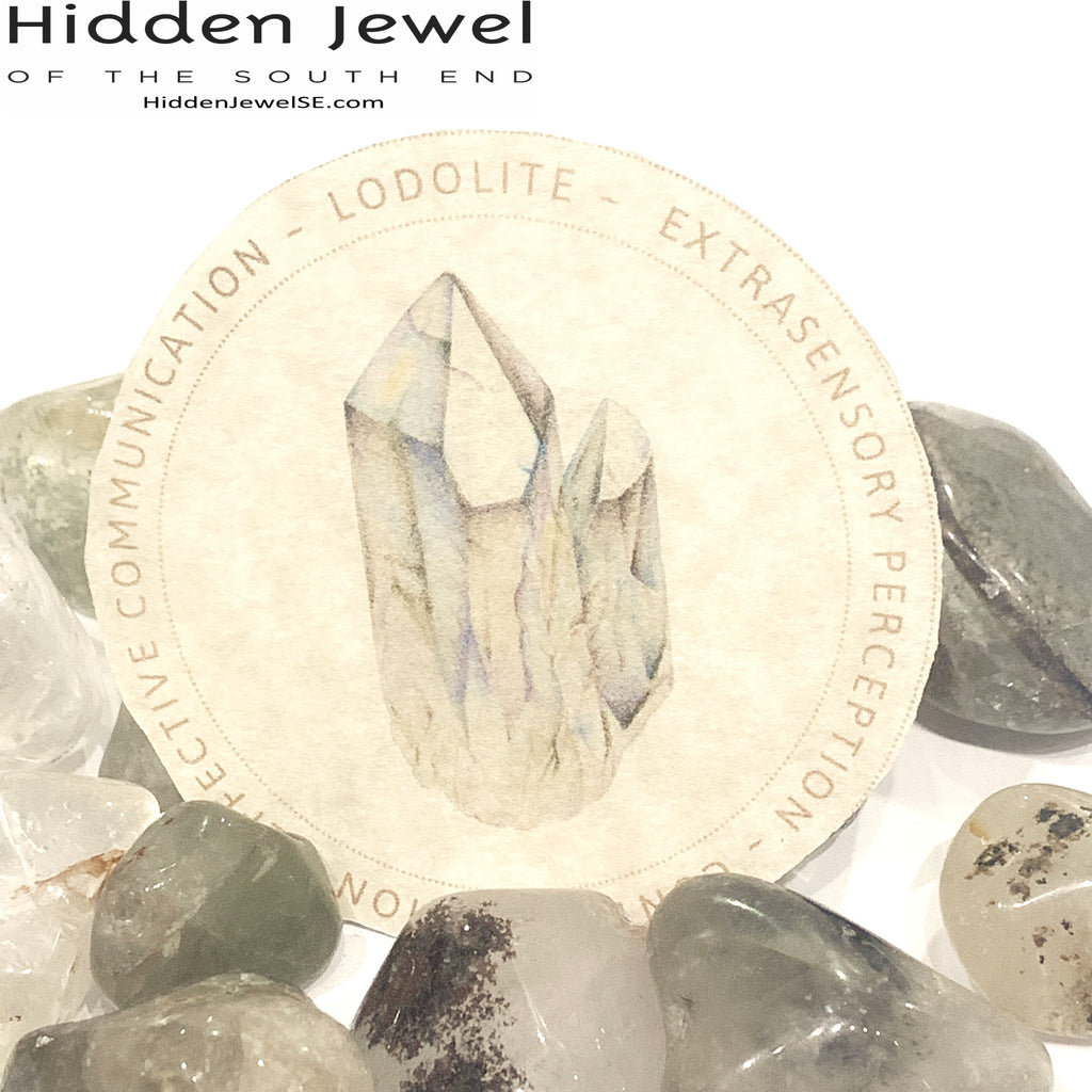 Garden Quartz (Lodilite) Gemstones