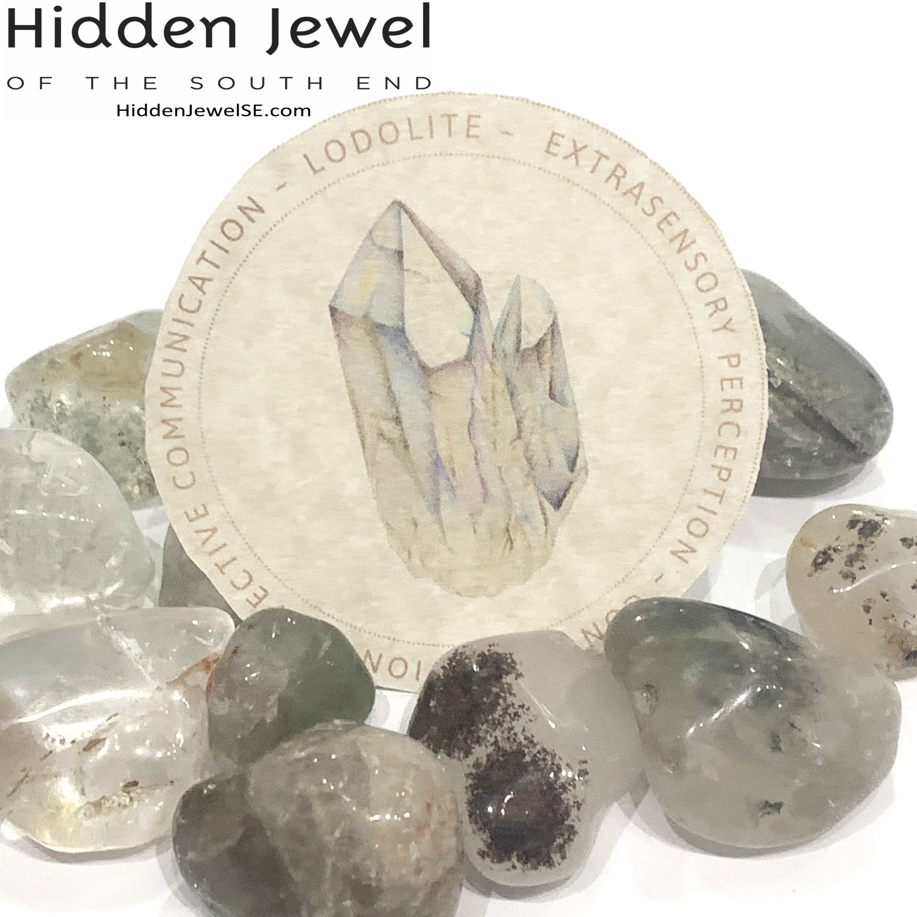 Garden Quartz (Lodilite) Gemstones