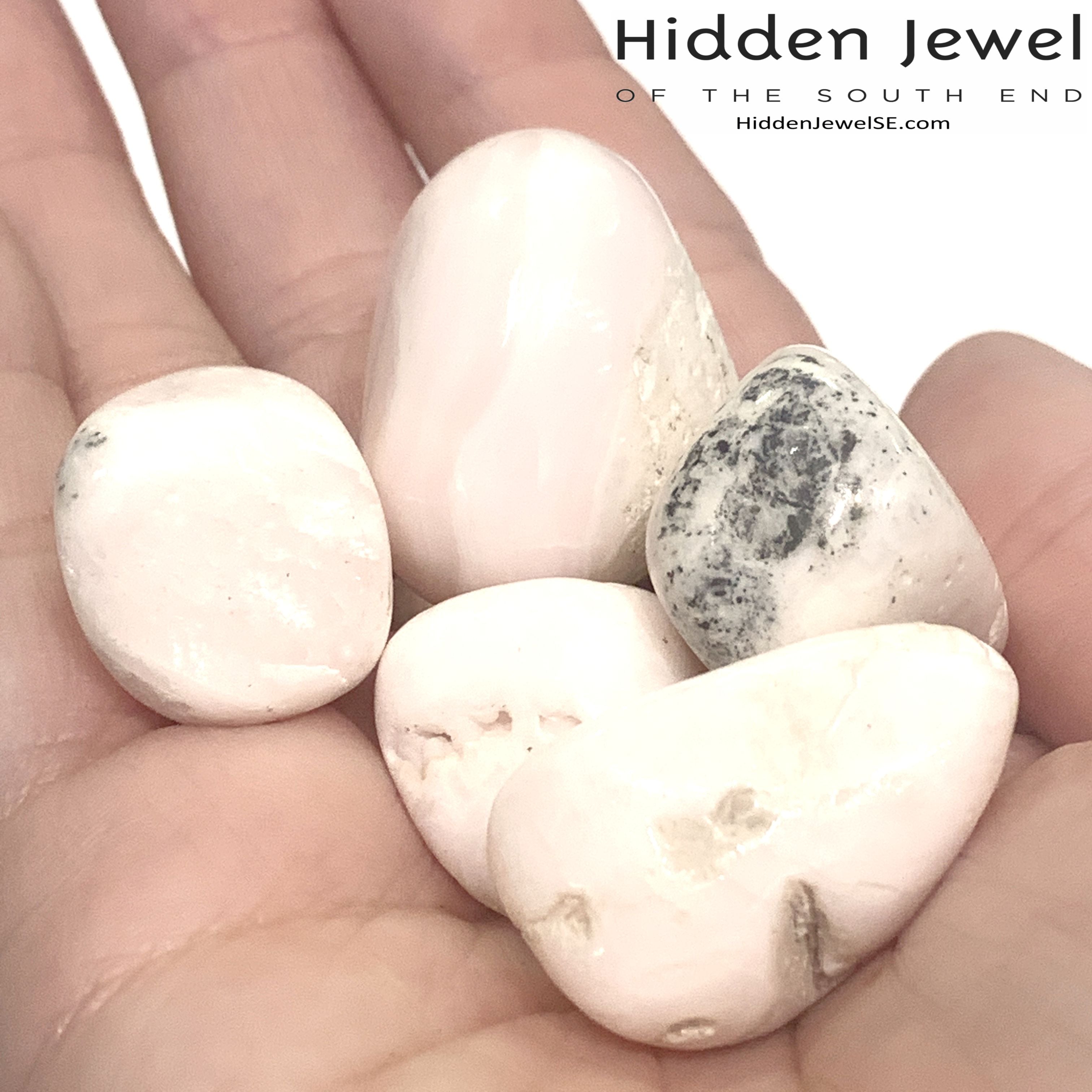 Calcite, Mangano Tumbled gemstone
