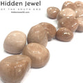 Peach Moonstone tumbled  gemstones