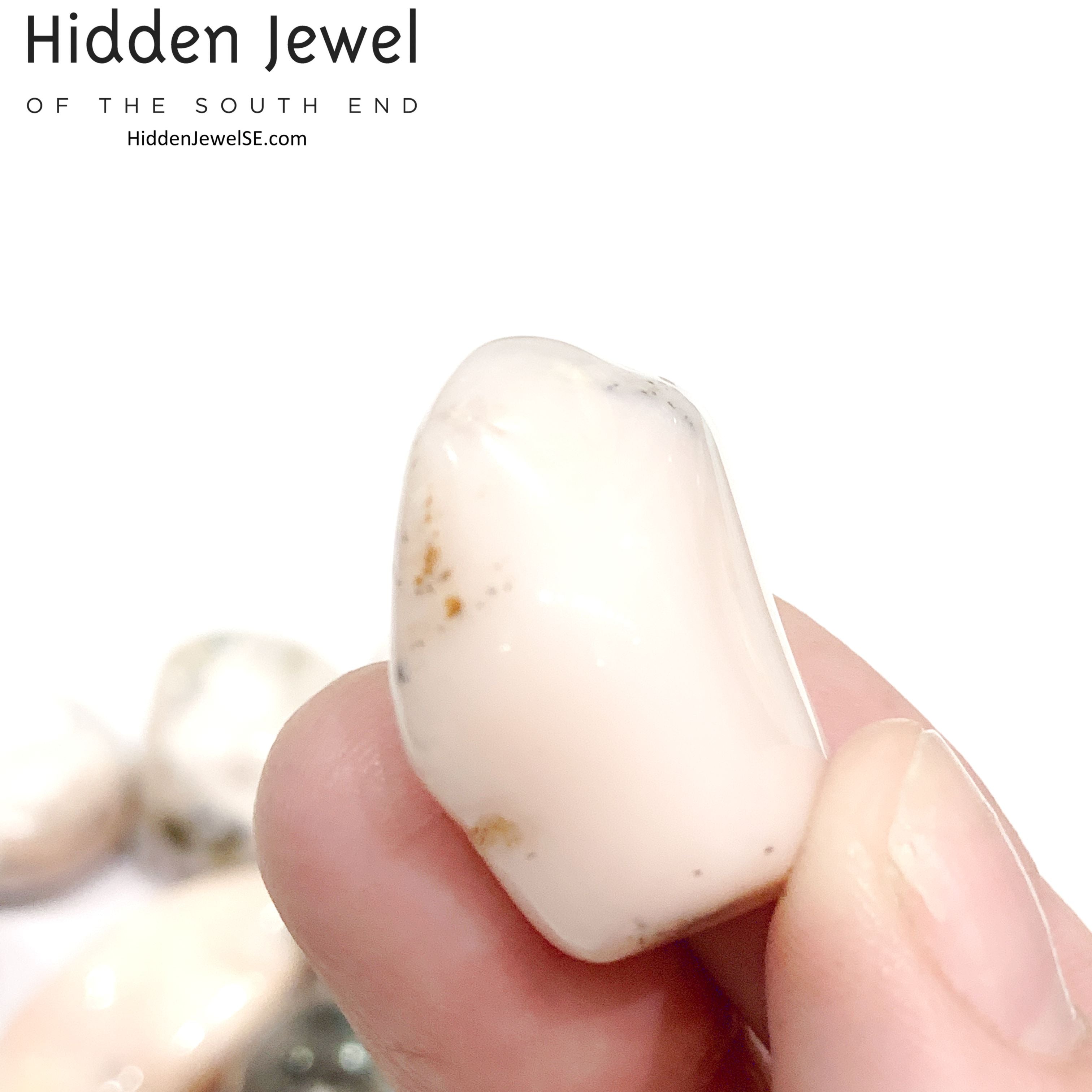 Peruvian Pink Opal tumbled  Gemstones