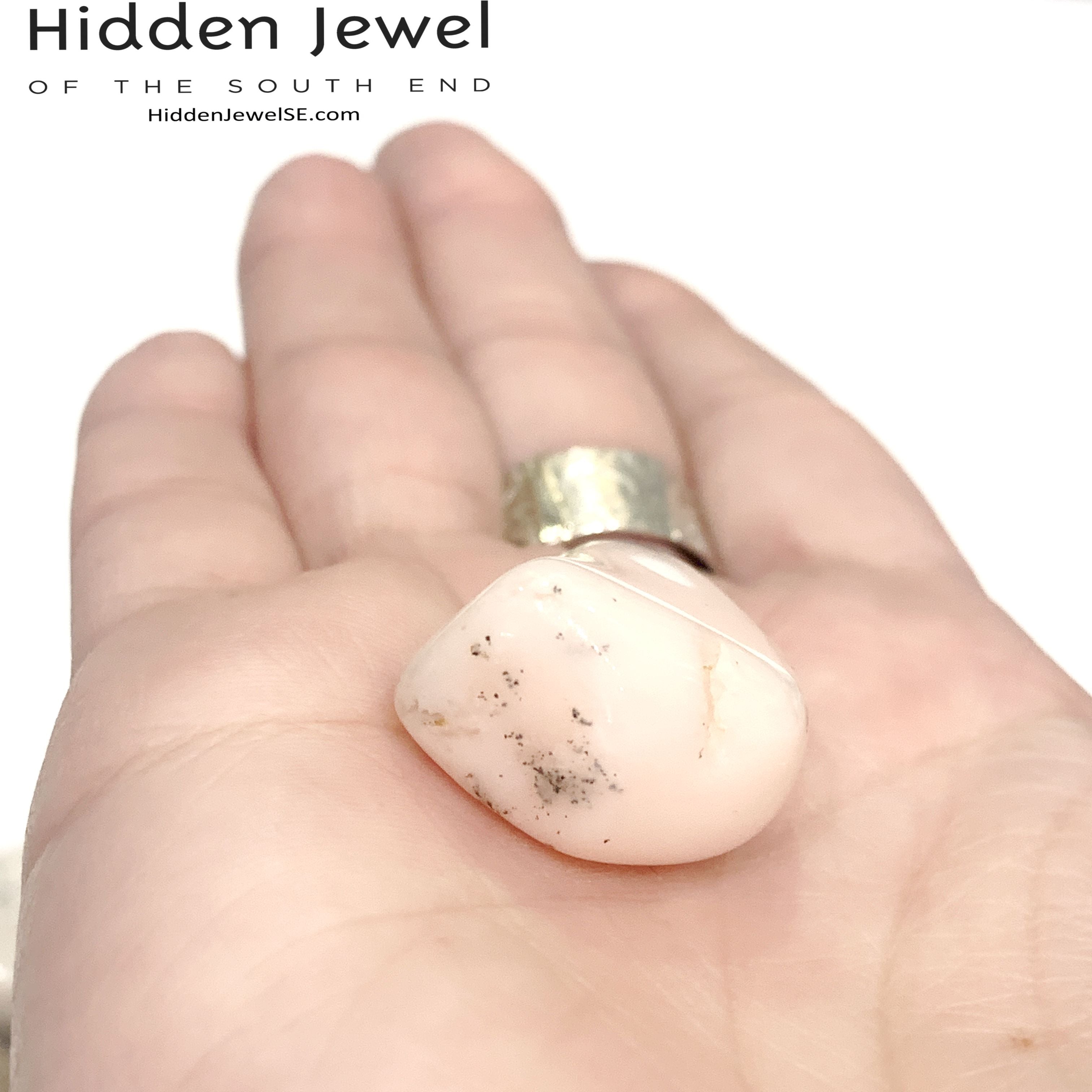 Peruvian Pink Opal tumbled  Gemstones