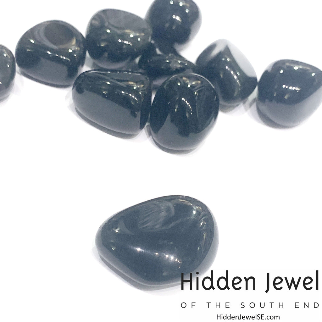 Obsidian Rainbow tumbled Gemstone