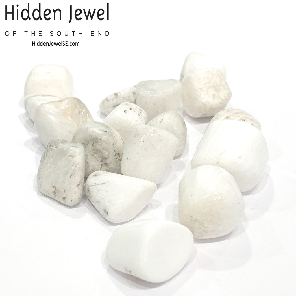 Scolecite  tumbled gemstone